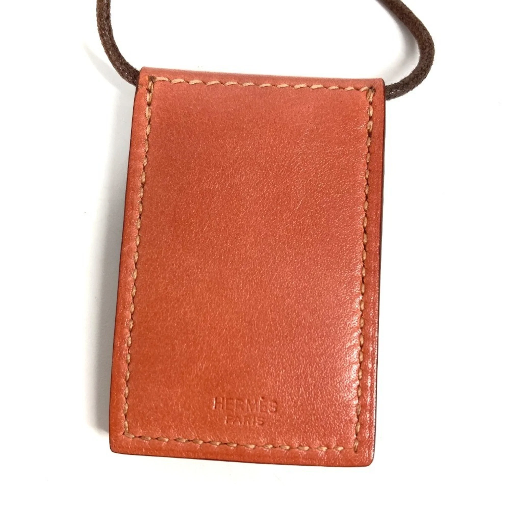 Pendant Necklace Leather Pink - Image 6
