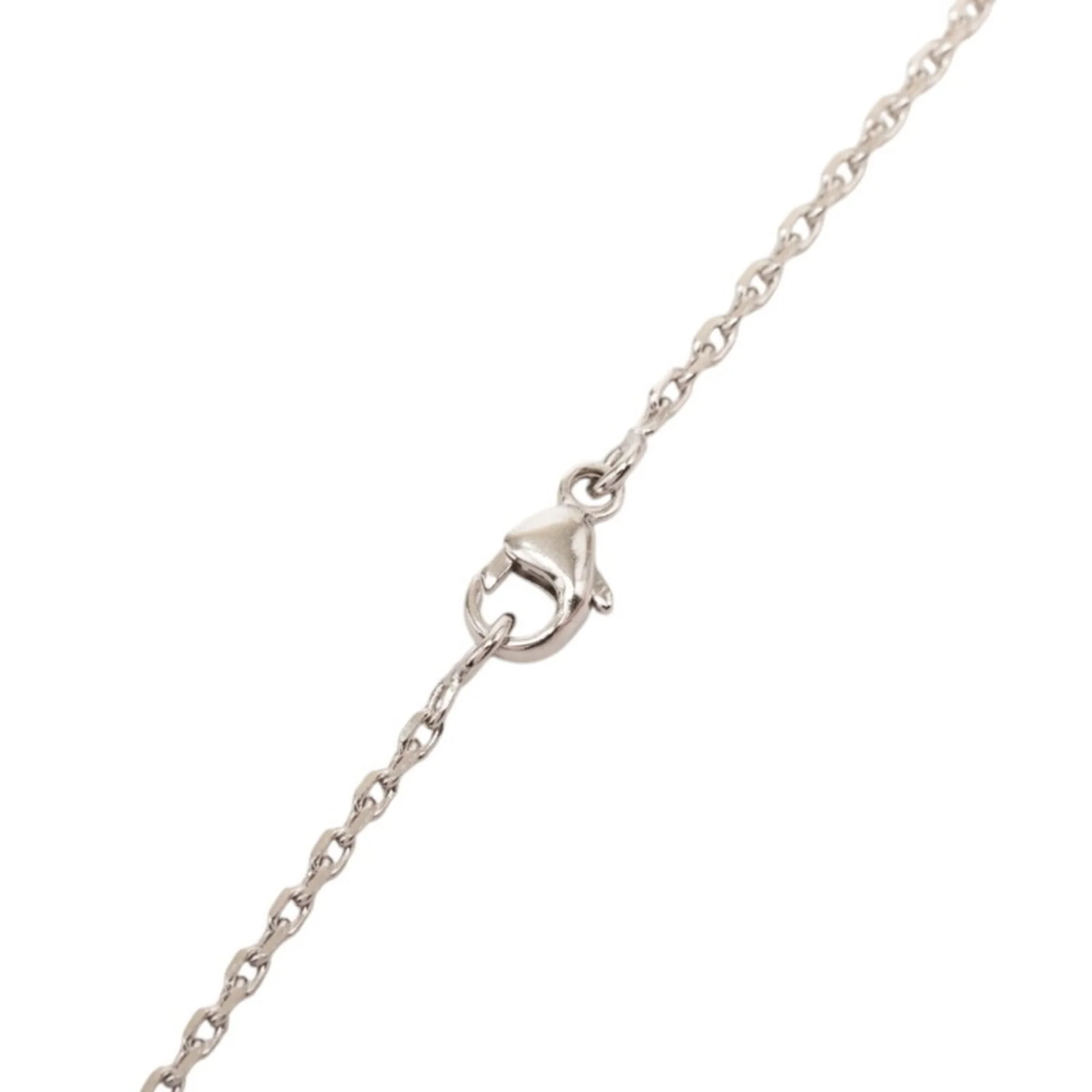 Pendant Necklace Swift Leather and Metal - Image 3