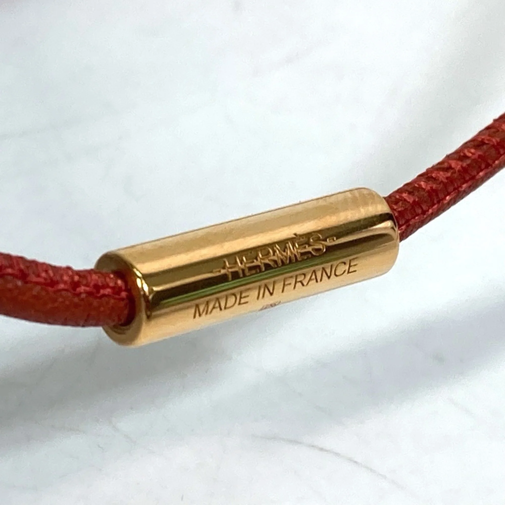 Pendant Necklace Swift Leather Brown - Image 8