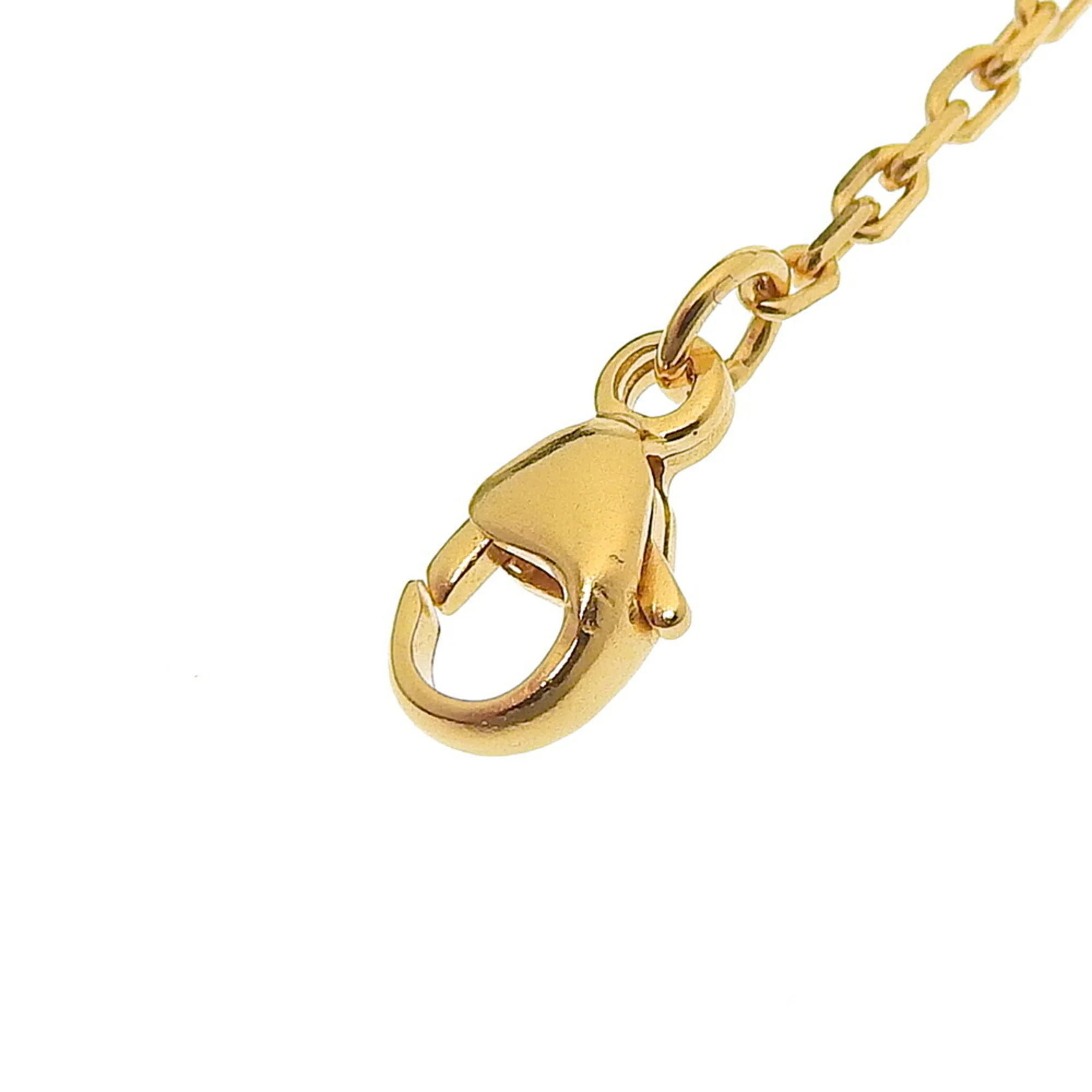 Pop H Pendant Necklace Gold-Tone Metal - Image 4
