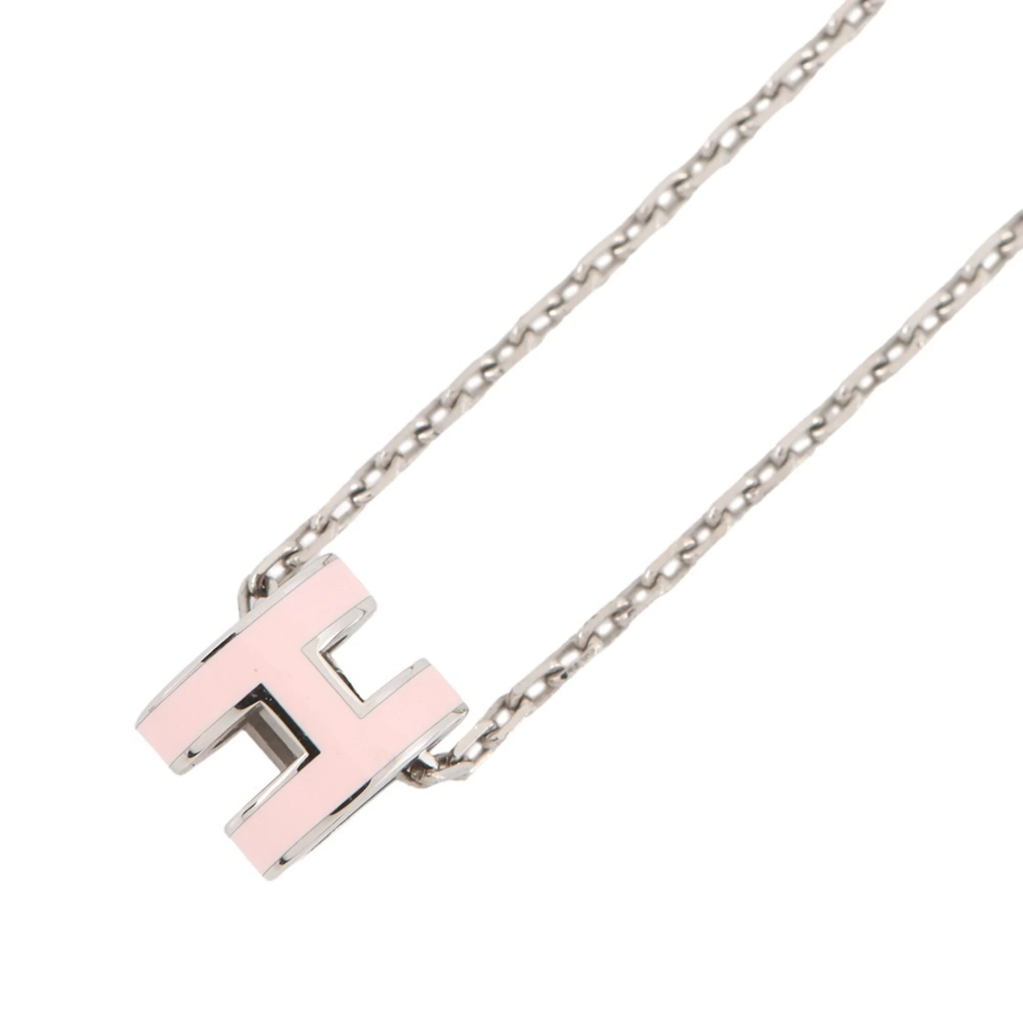 Pop H Pendant Necklace Gold-Tone Metal