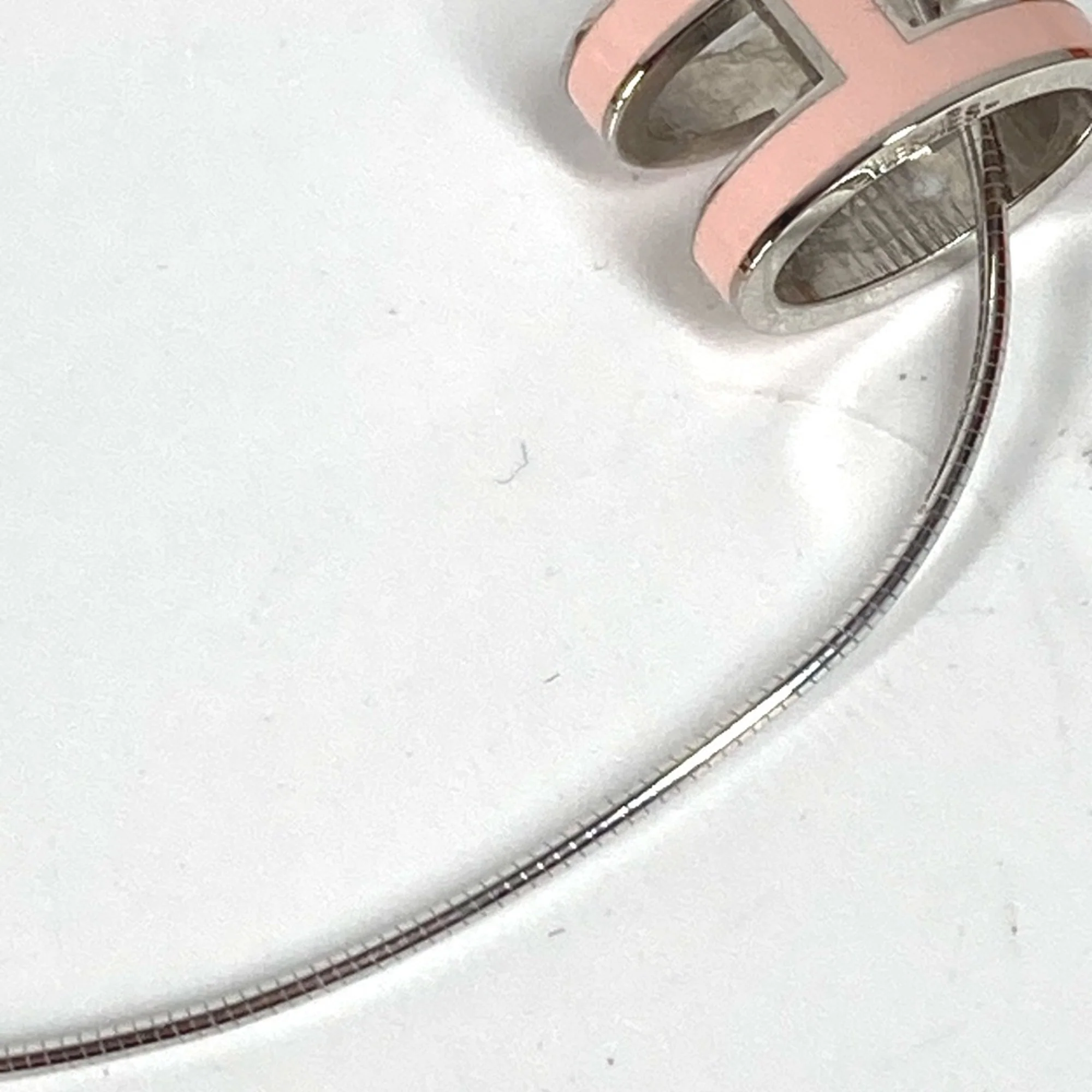 Pop H Pendant Necklace Silver-Tone Metal - Image 8