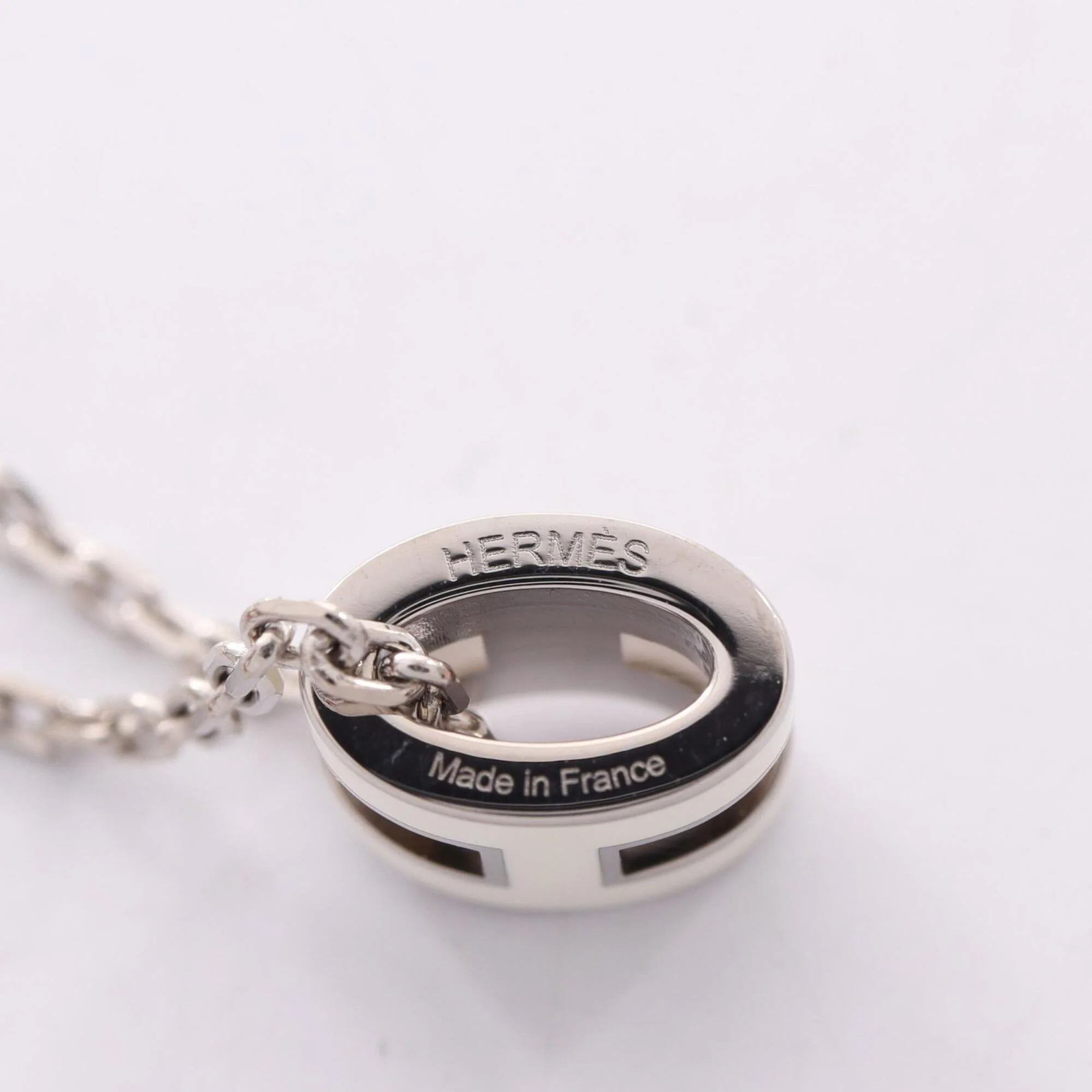 Pop H Pendant Necklace Sterling Silver - Image 4