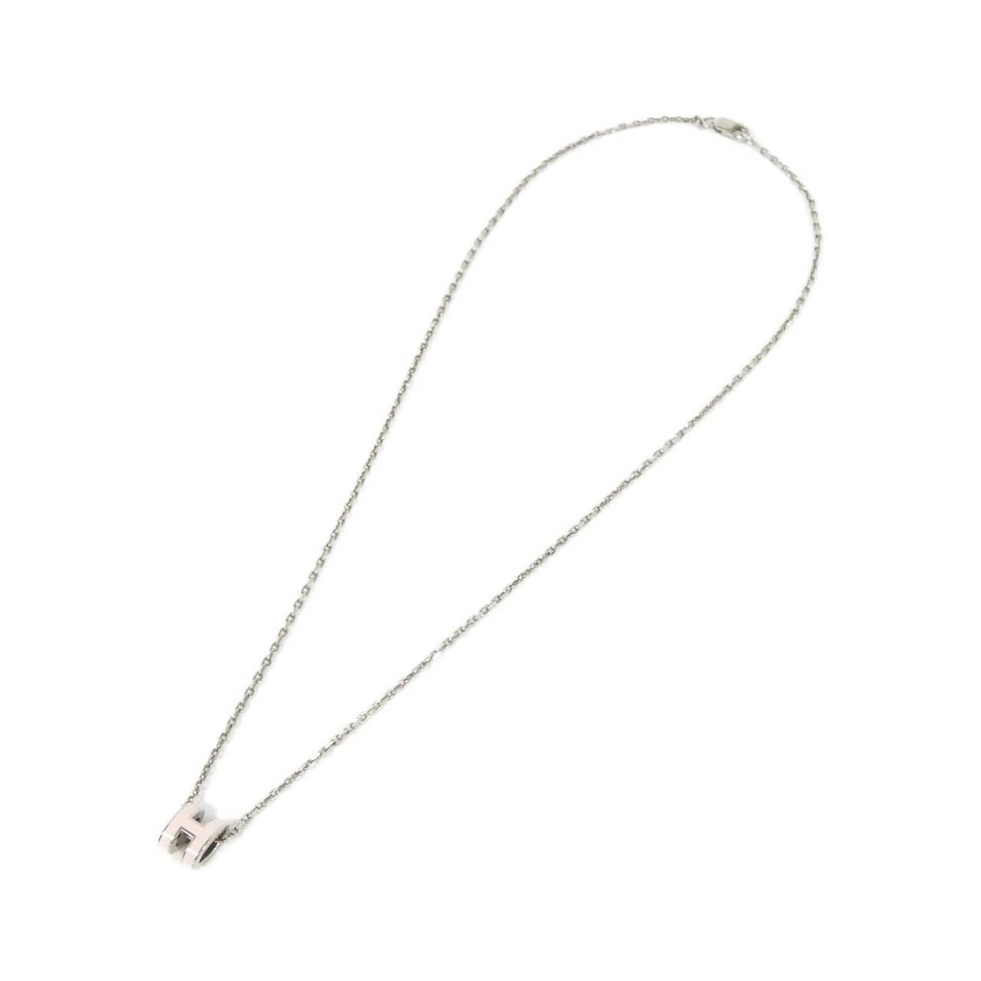 Pop H Pendant Necklace Sterling Silver - Image 2