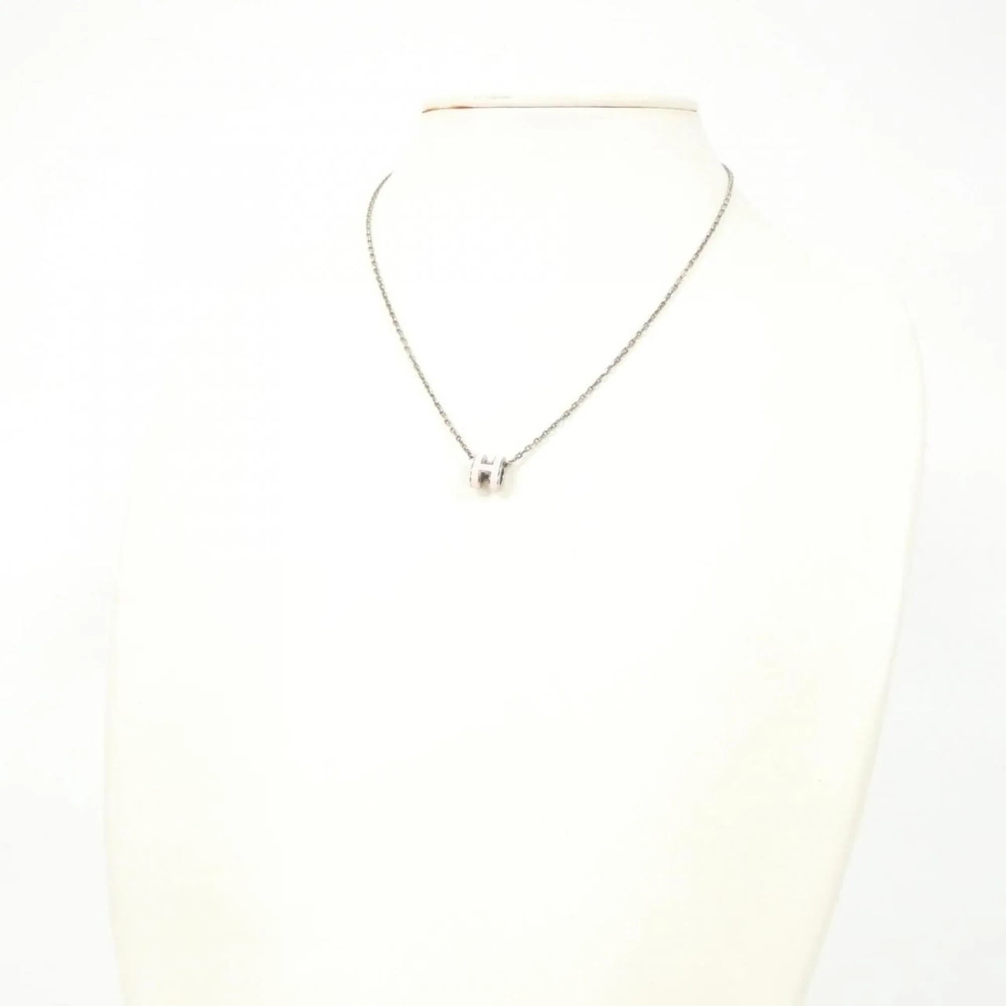 Pop H Pendant Necklace Sterling Silver - Image 4