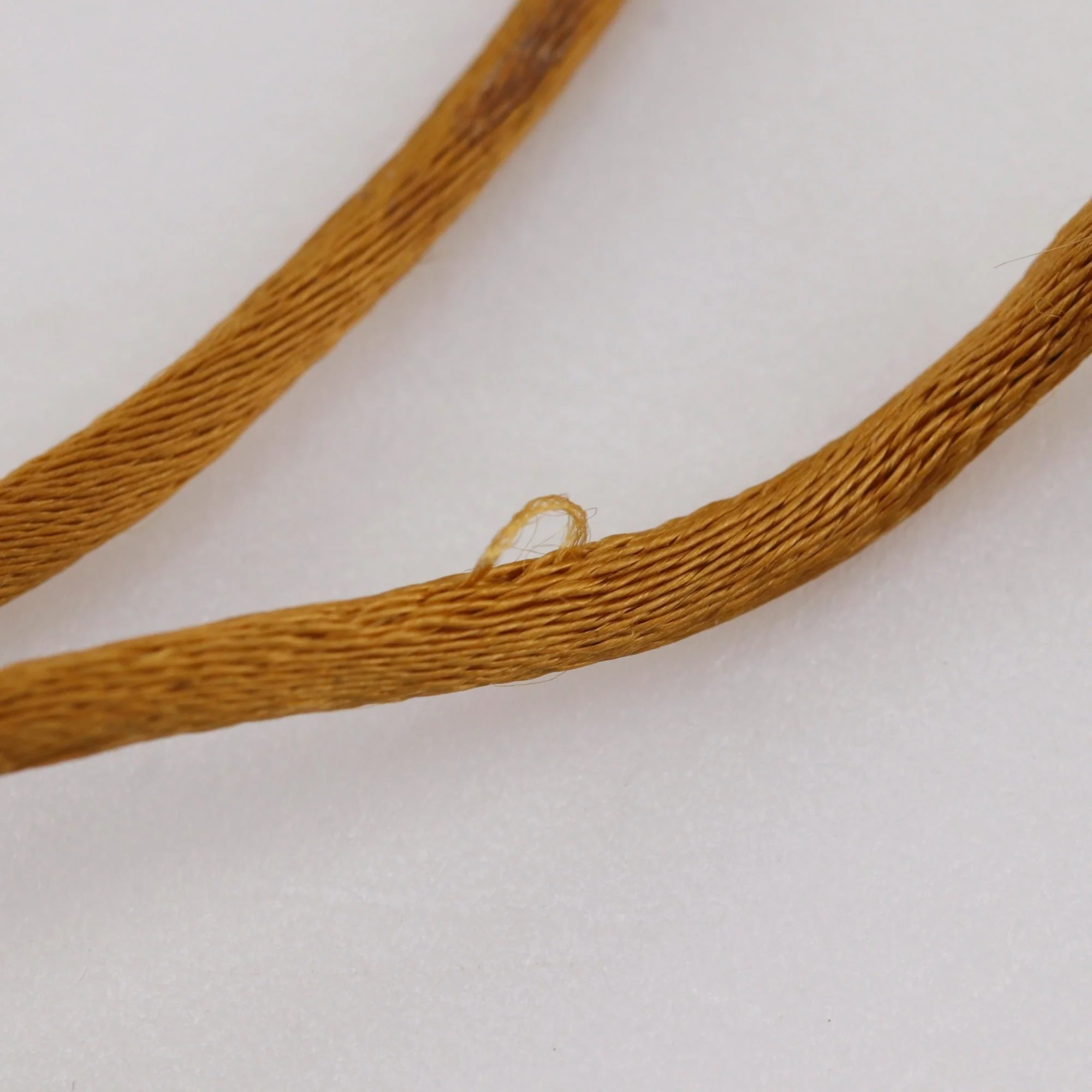 Sellier Pendant Necklace Gold and Leather - Image 7
