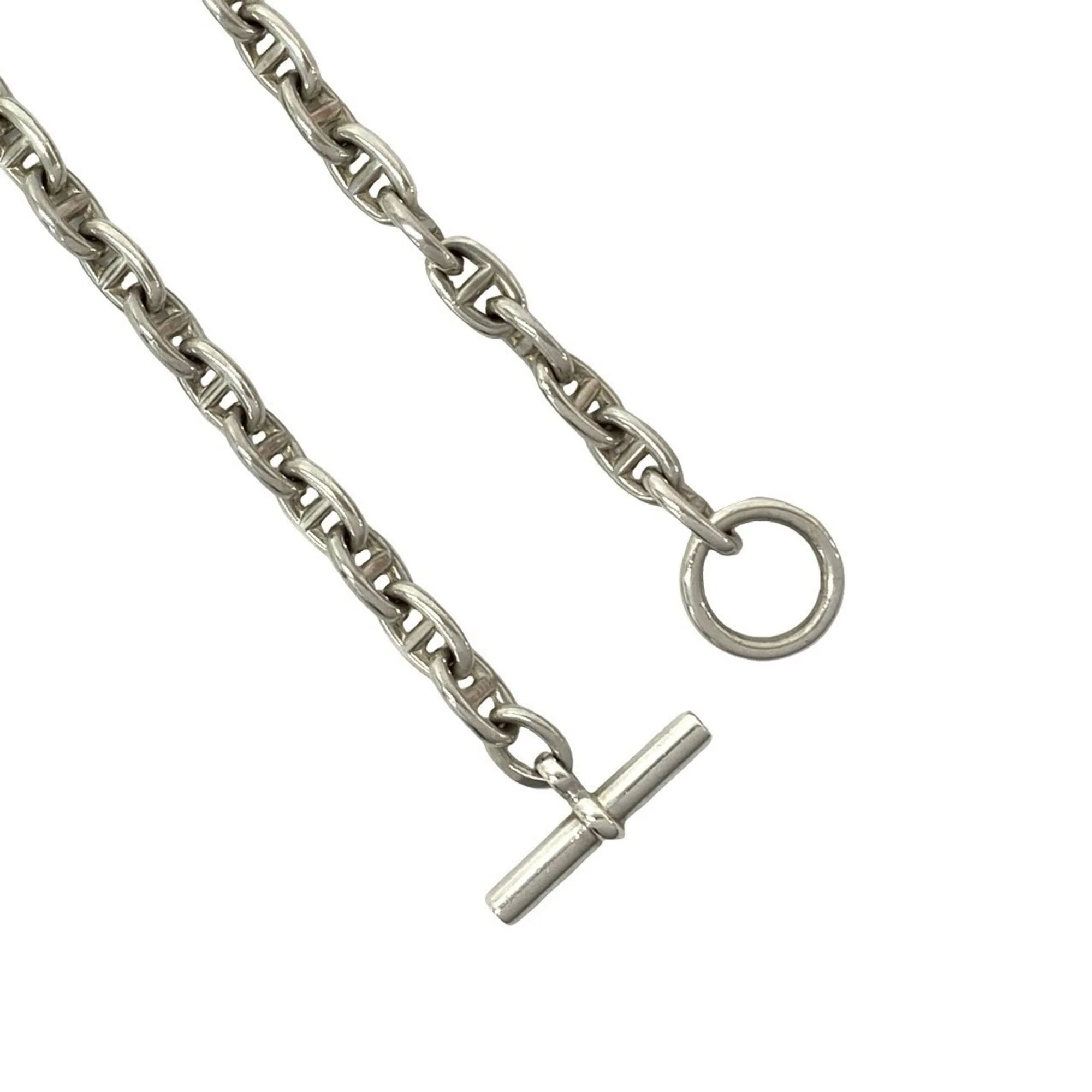 Vintage Chaine d'Ancre Pendant Necklace Sterling Silver - Image 3