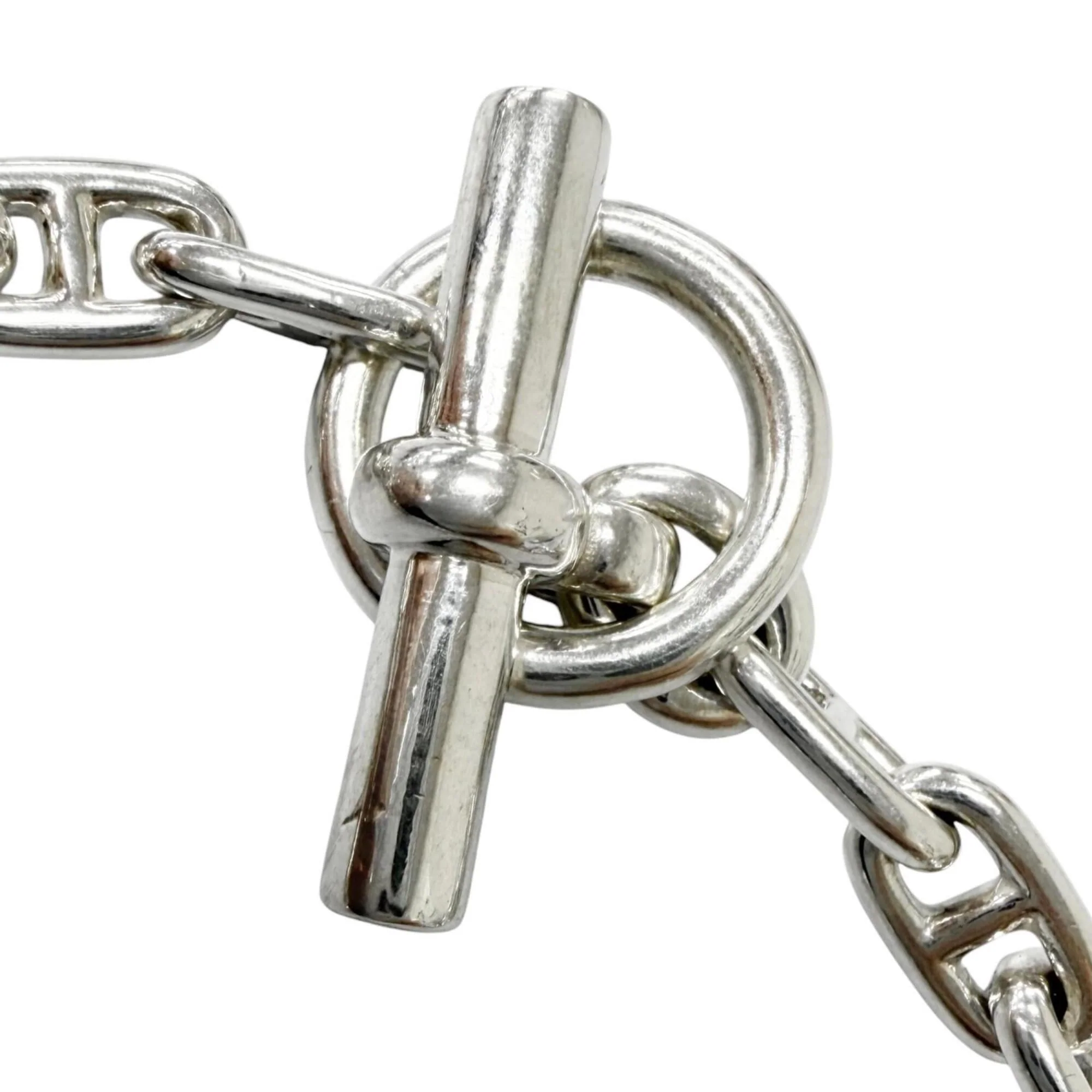 Vintage Chaine d'Ancre Pendant Necklace Sterling Silver - Image 5