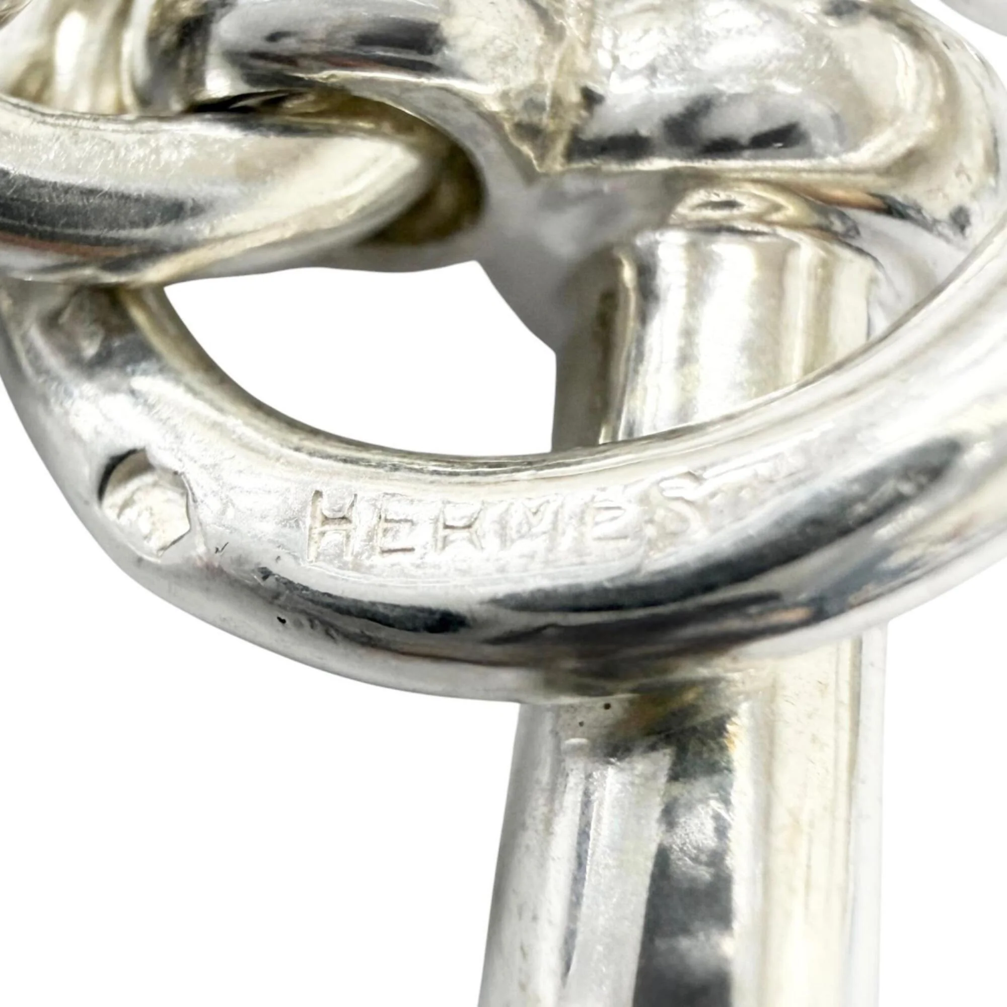 Vintage Chaine d'Ancre Pendant Necklace Sterling Silver - Image 6