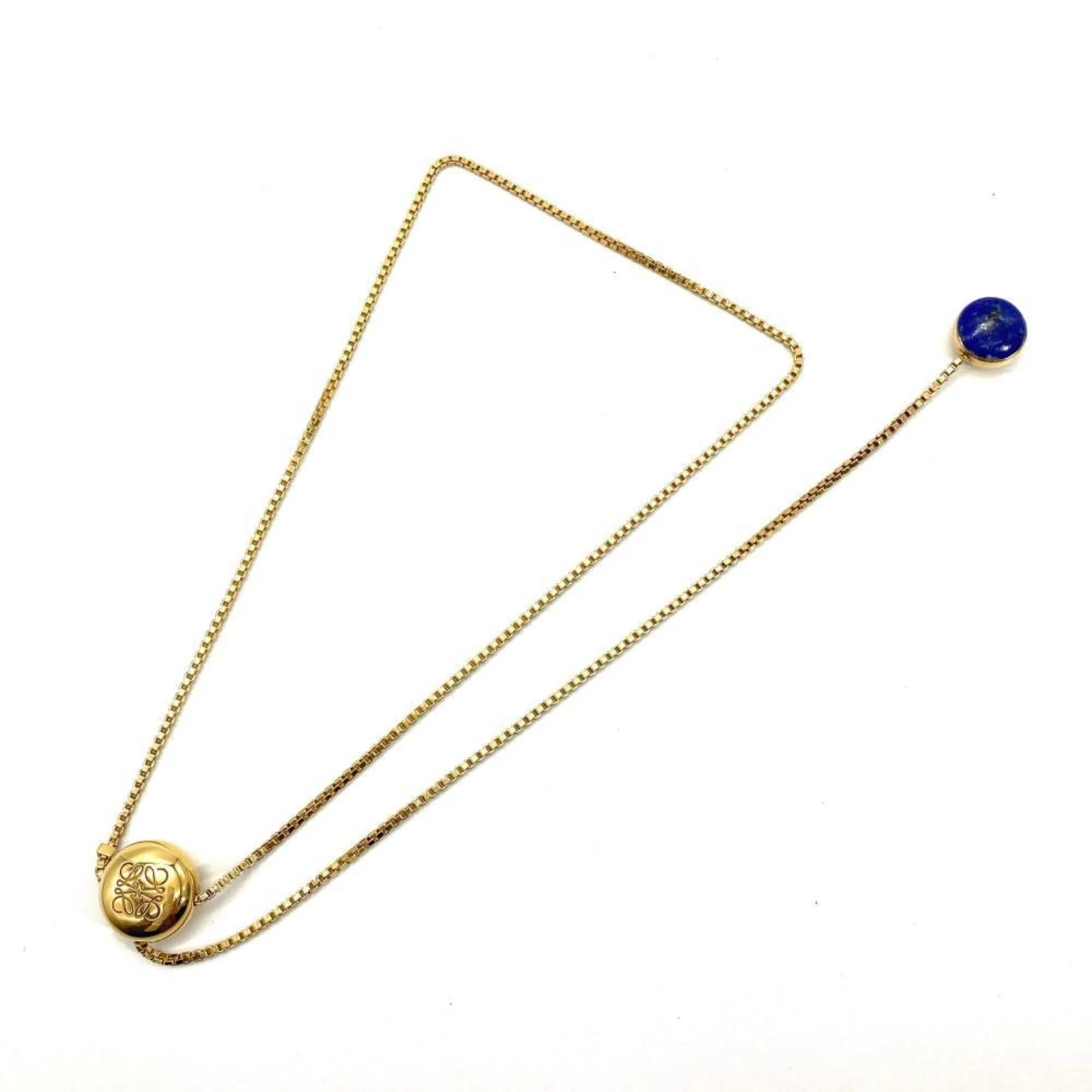 Pendant Necklace Sterling Silver with Lapis Lazuli - Image 5