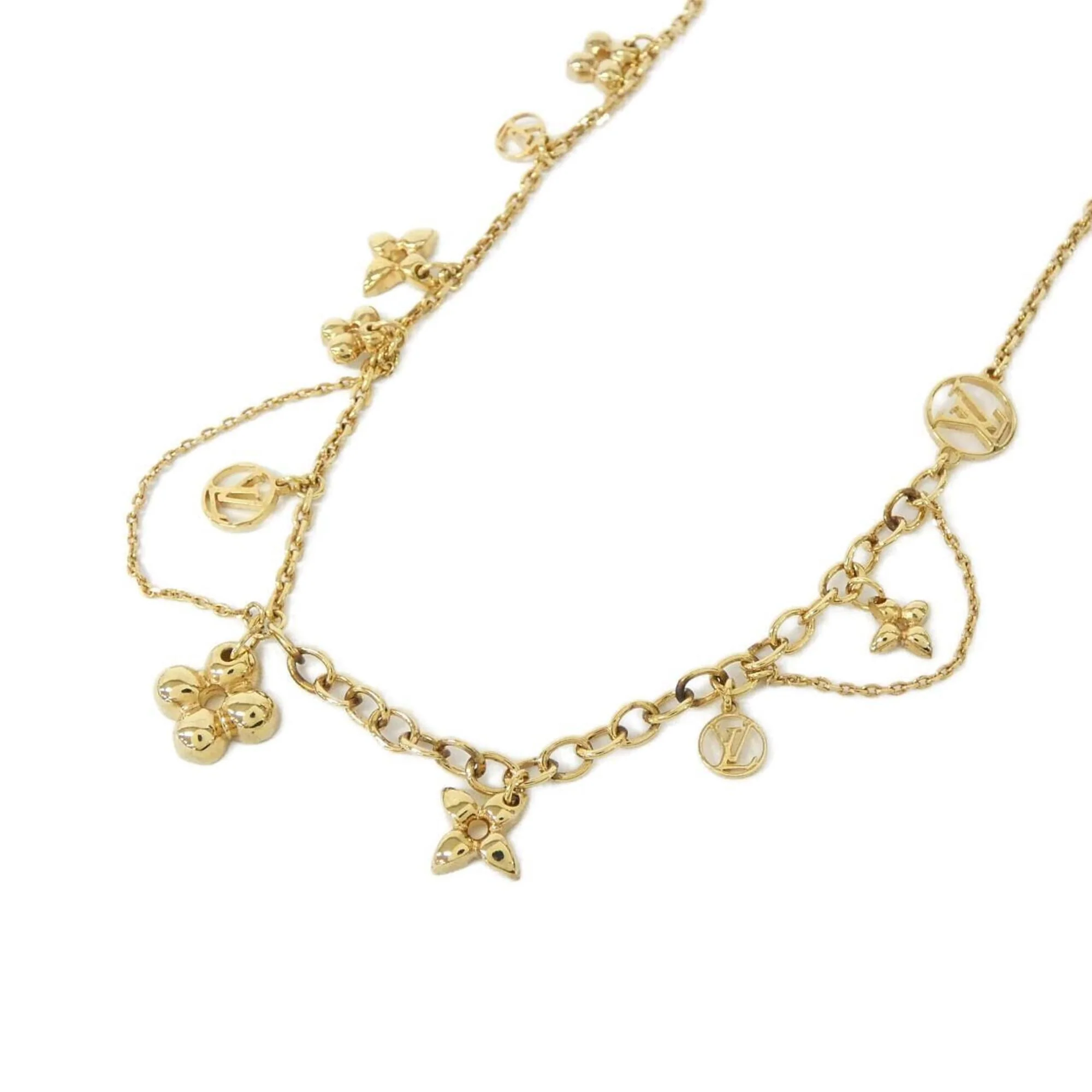 Blooming Pendant Necklace Gold