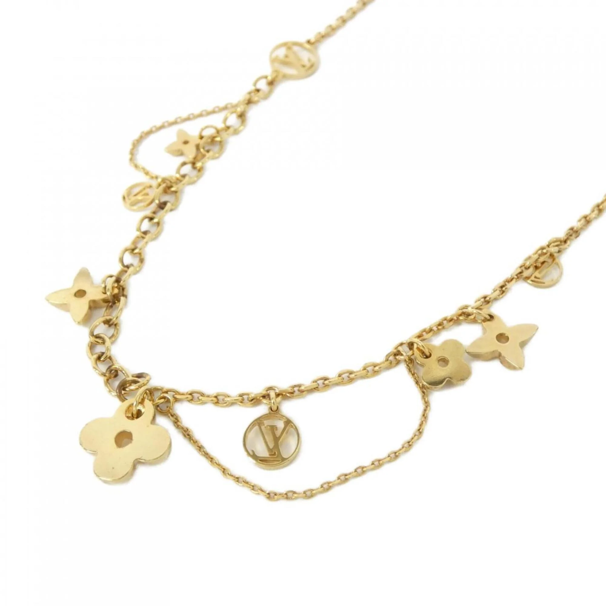 Blooming Pendant Necklace Gold - Image 5