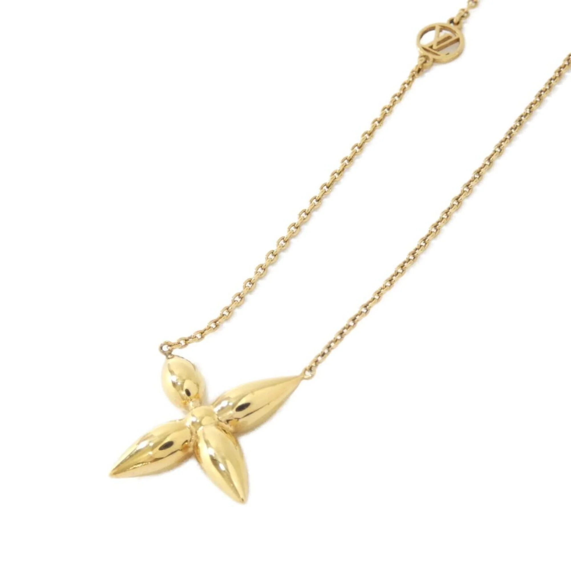 Louisette Pendant Necklace Gold - Image 3