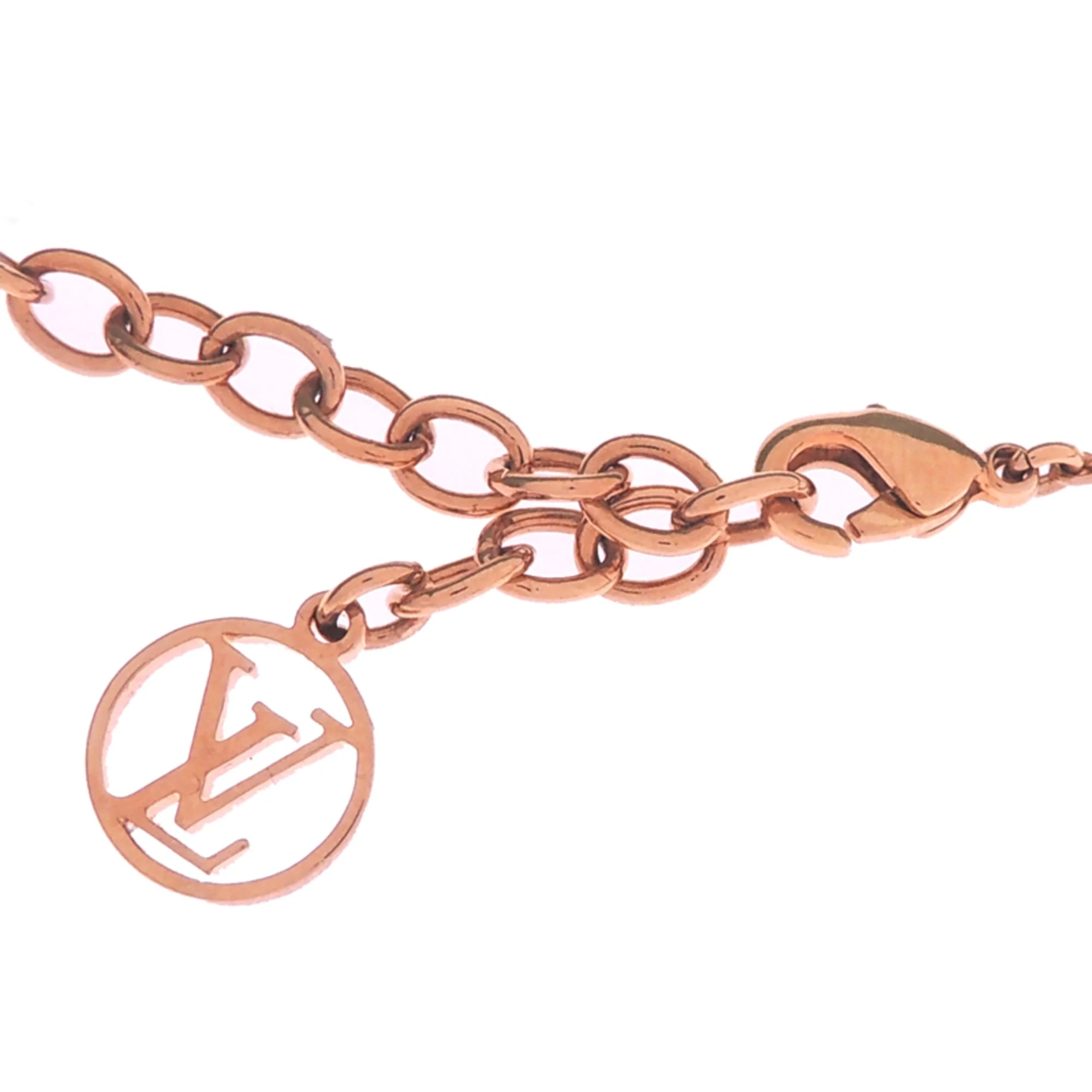 LV&Me Initials Pendant Necklace Gold - Image 6