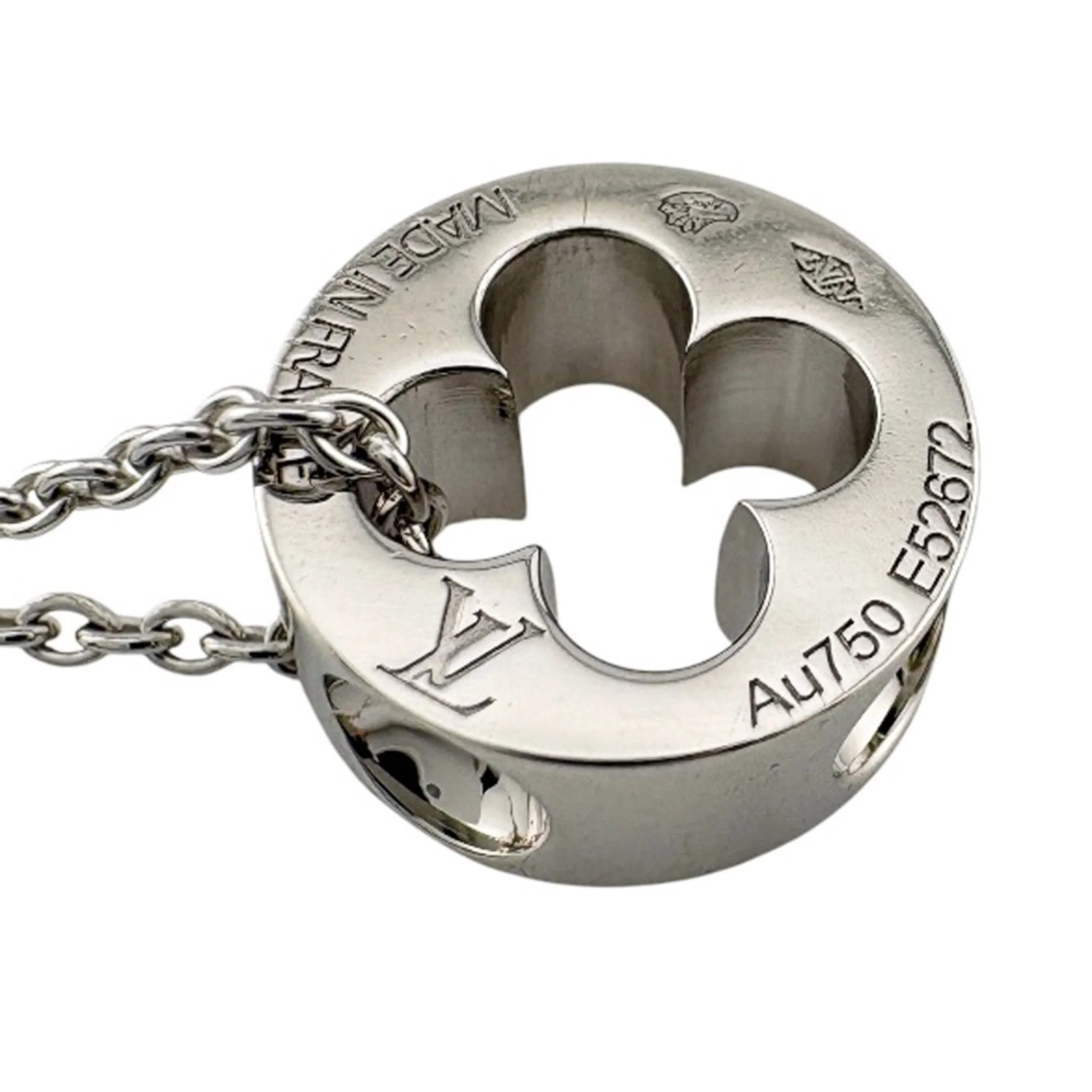 Pendant Necklace 18K White Gold - Image 4