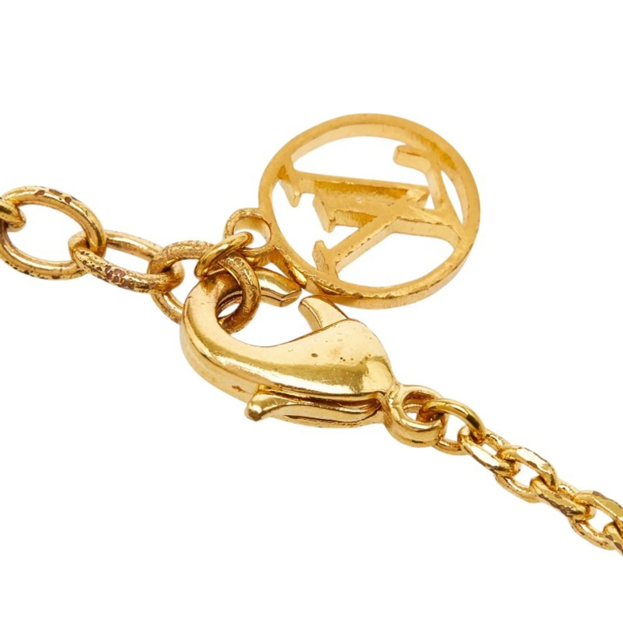 Pendant Necklace Gold and Metal - Image 4