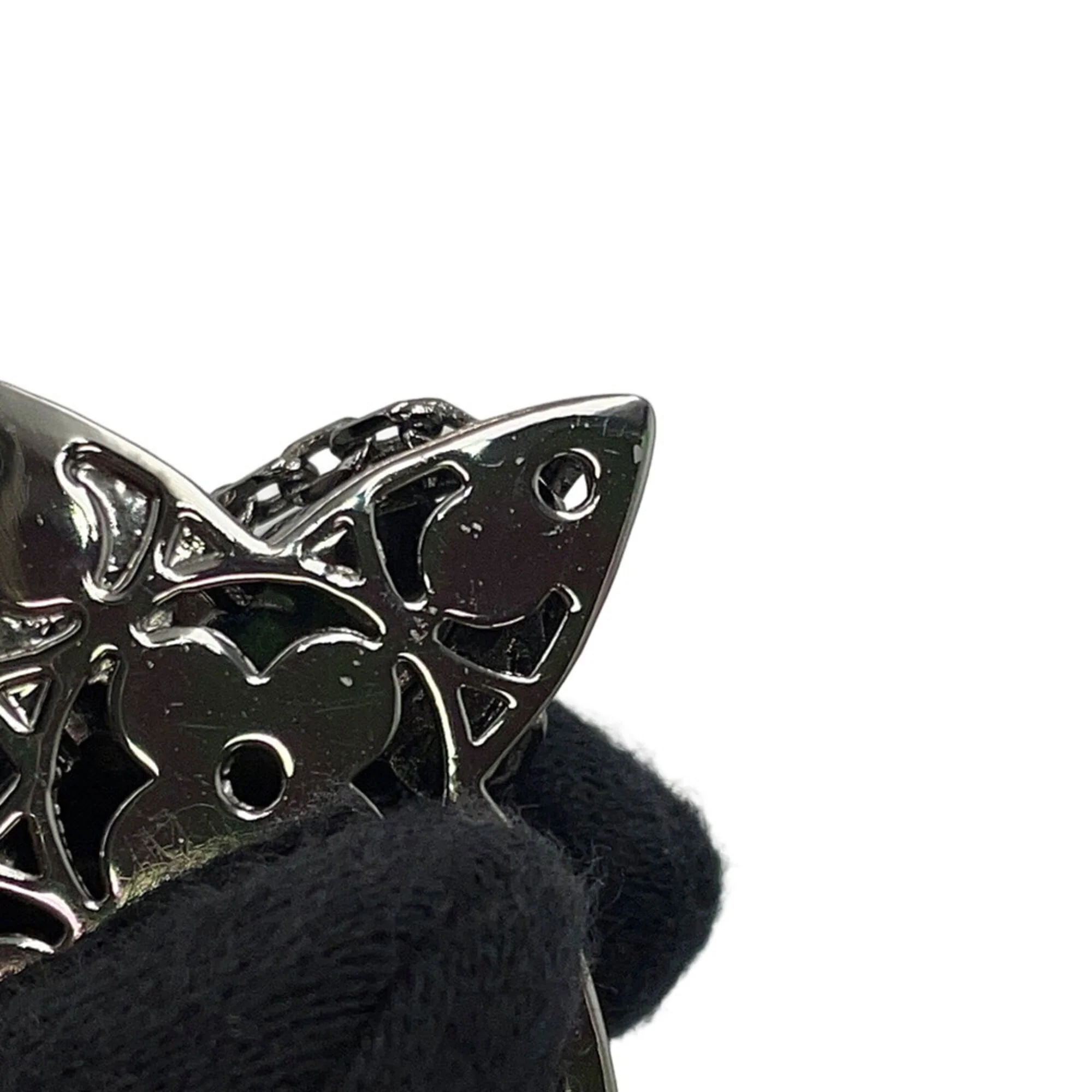 Pendant Necklace Metal Blue Gunmetal White - Image 7