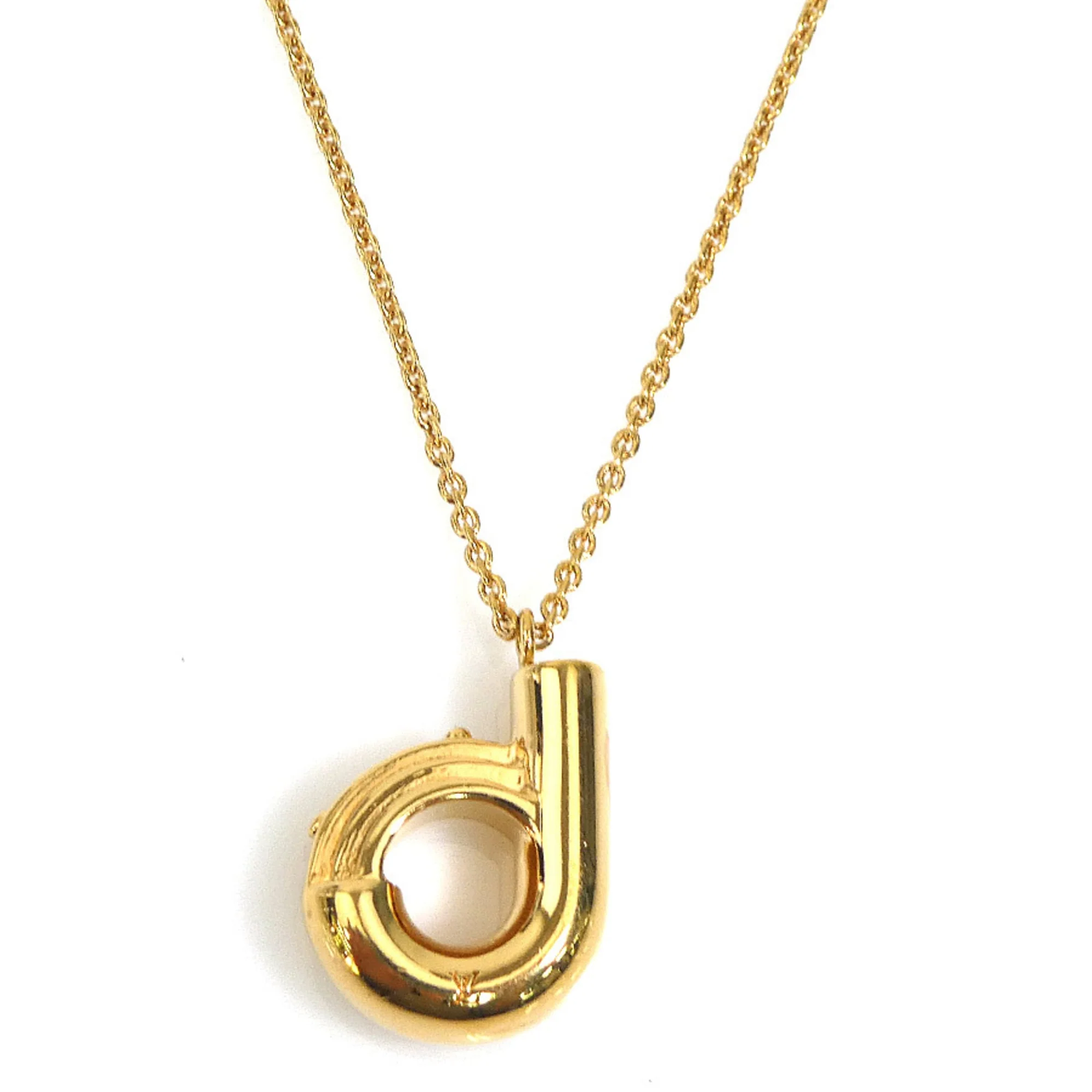 Pendant Necklace Metal Gold
