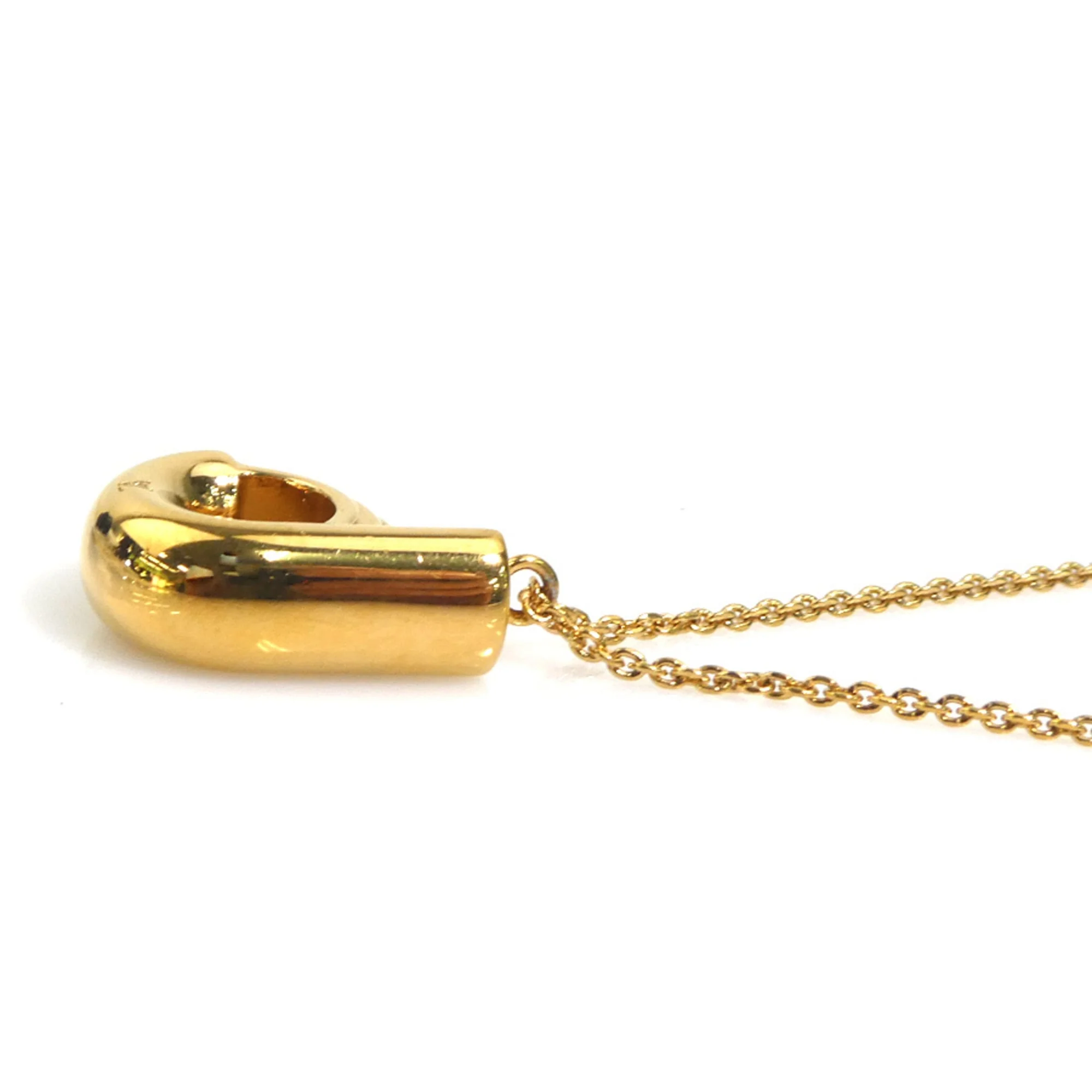 Pendant Necklace Metal Gold - Image 3