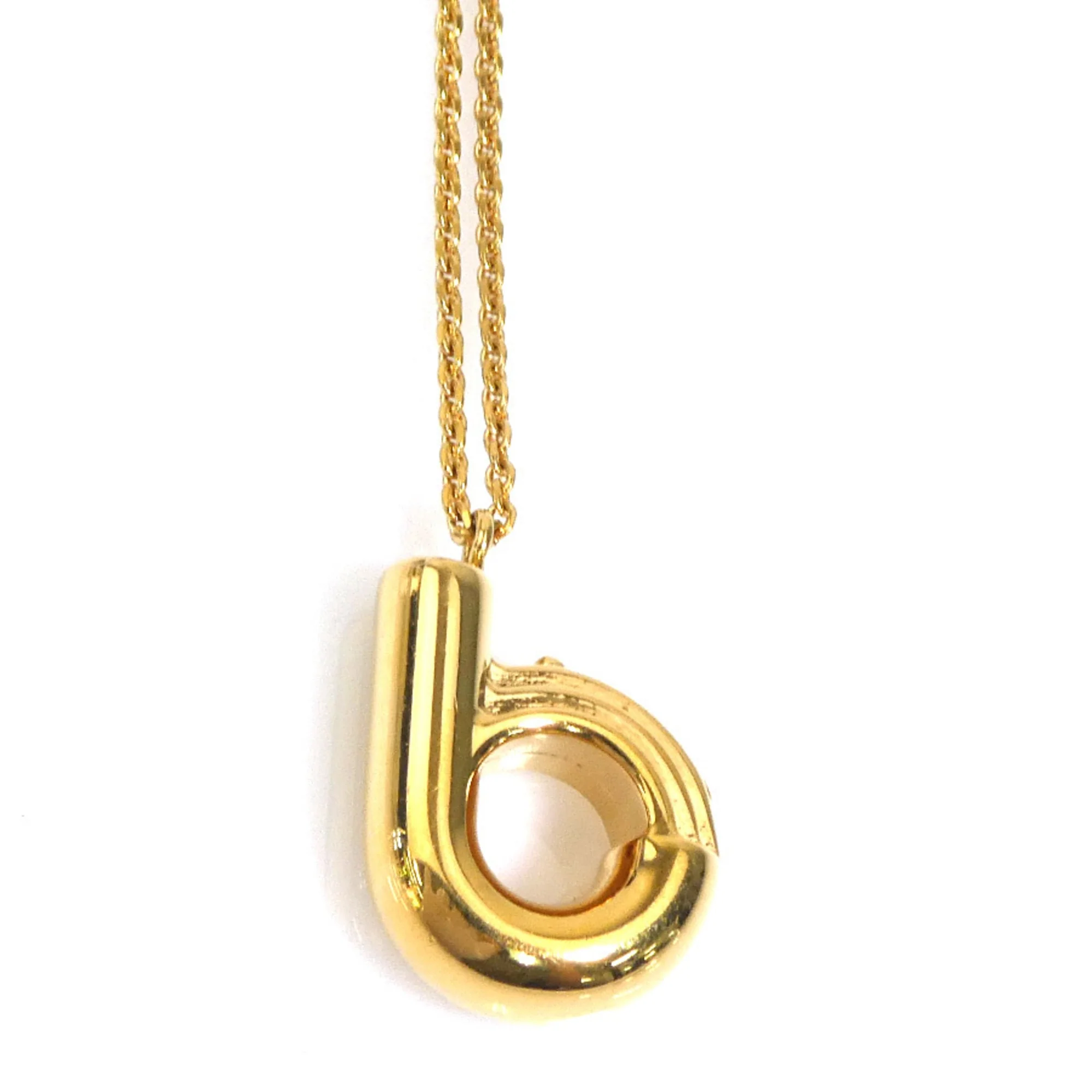 Pendant Necklace Metal Gold - Image 4