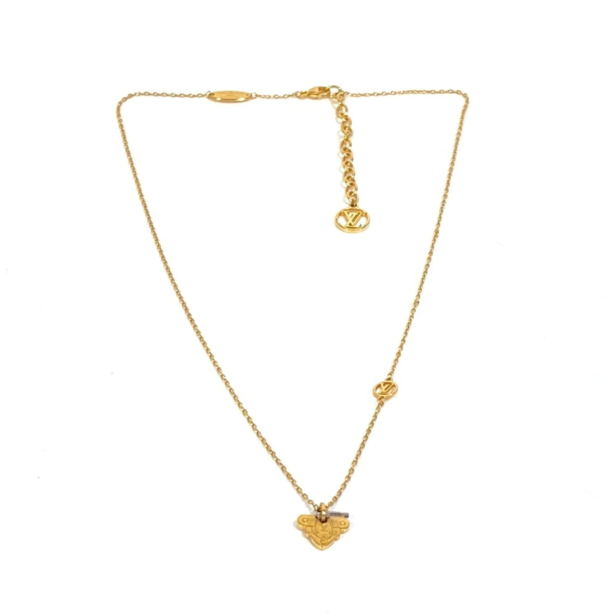 Pendant Necklace Metal Gold