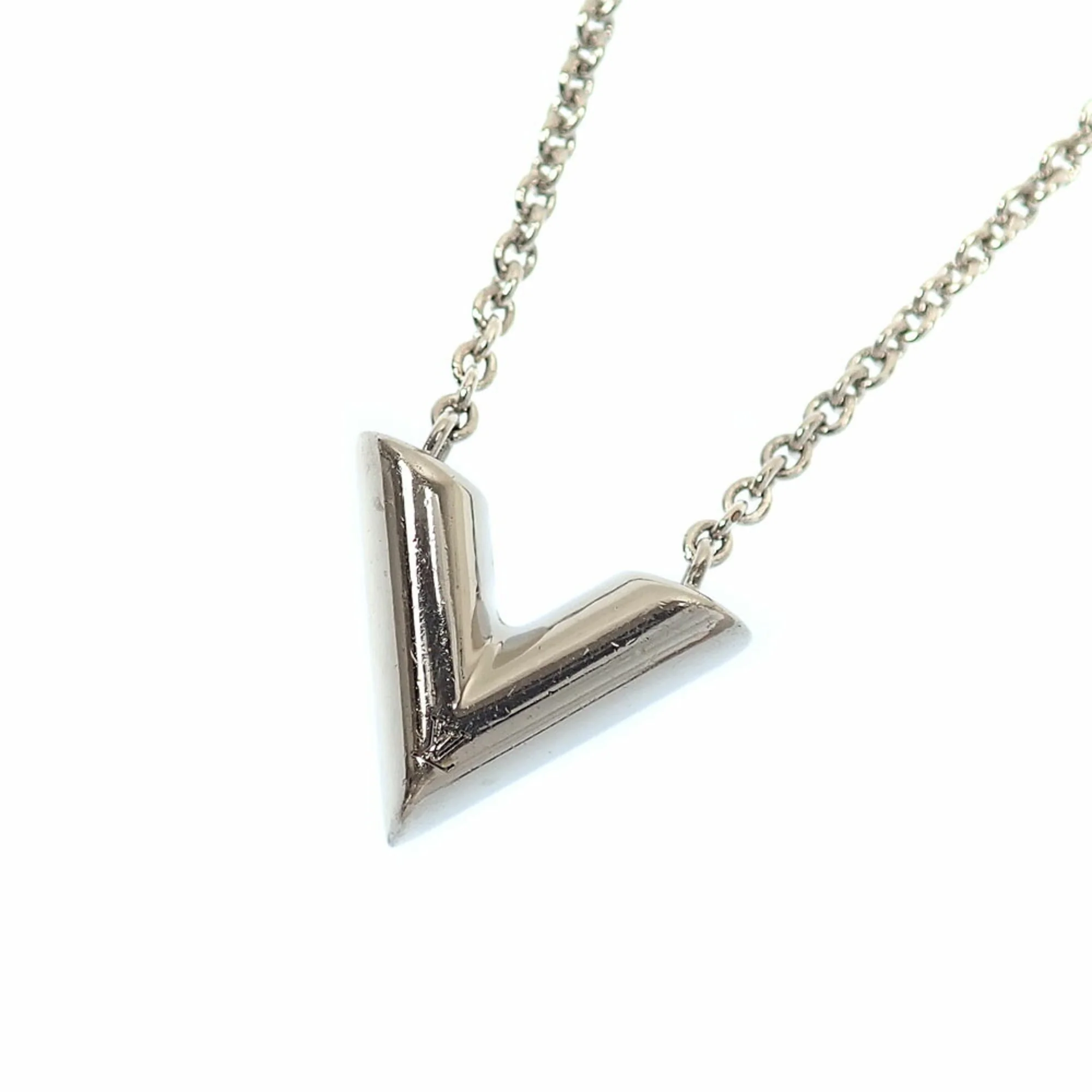 Pendant Necklace Metal Silver