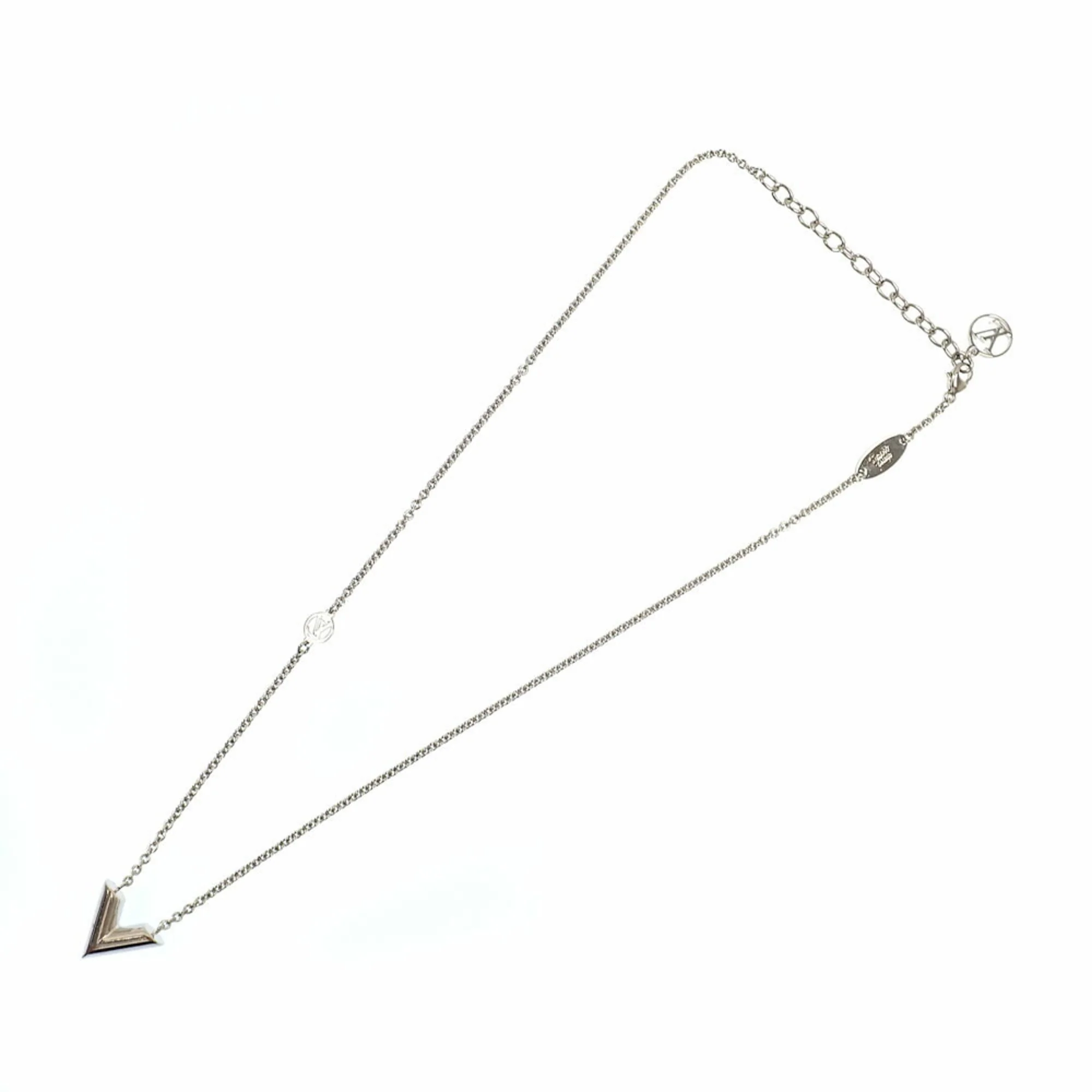 Pendant Necklace Metal Silver - Image 9