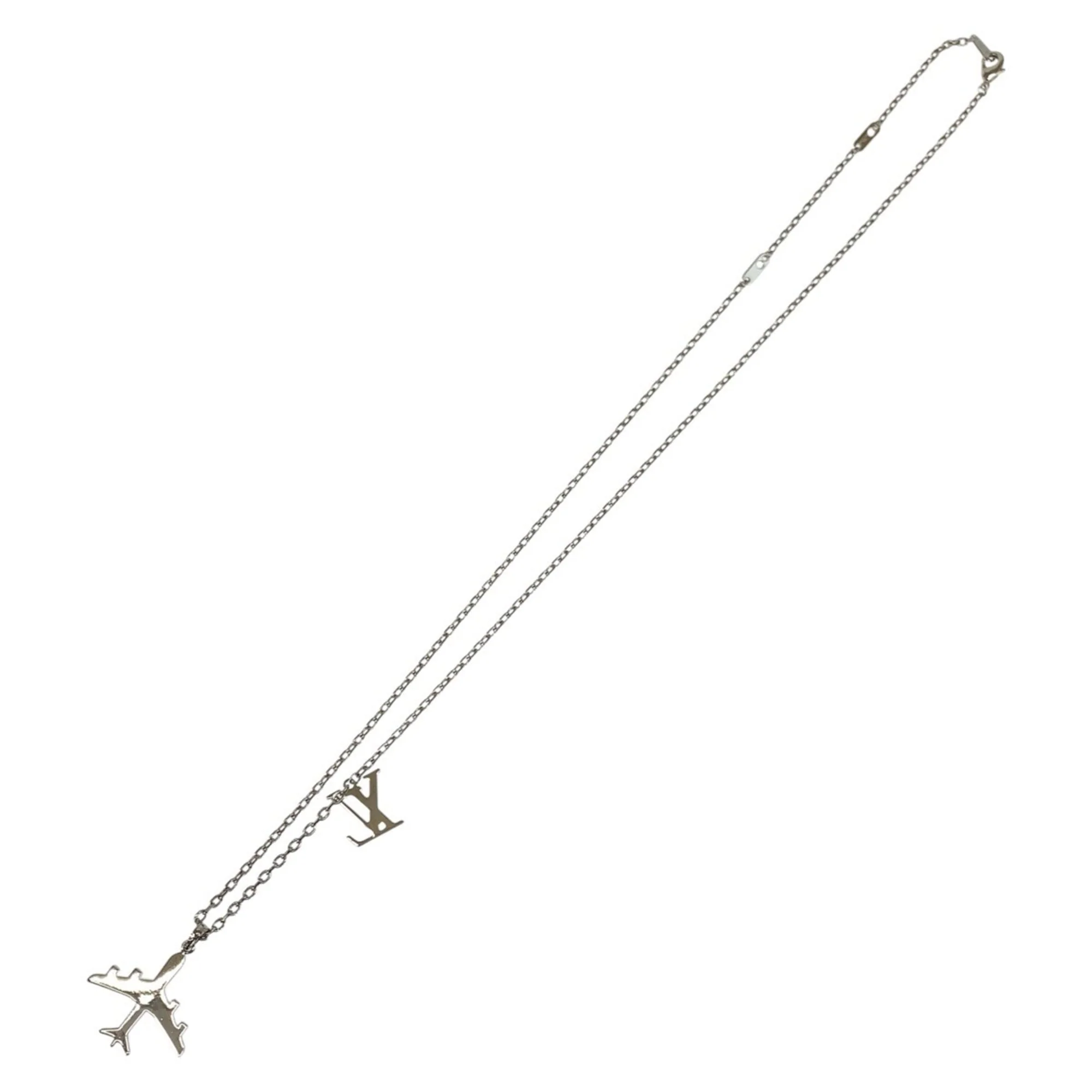 Pendant Necklace Metal Silver - Image 4