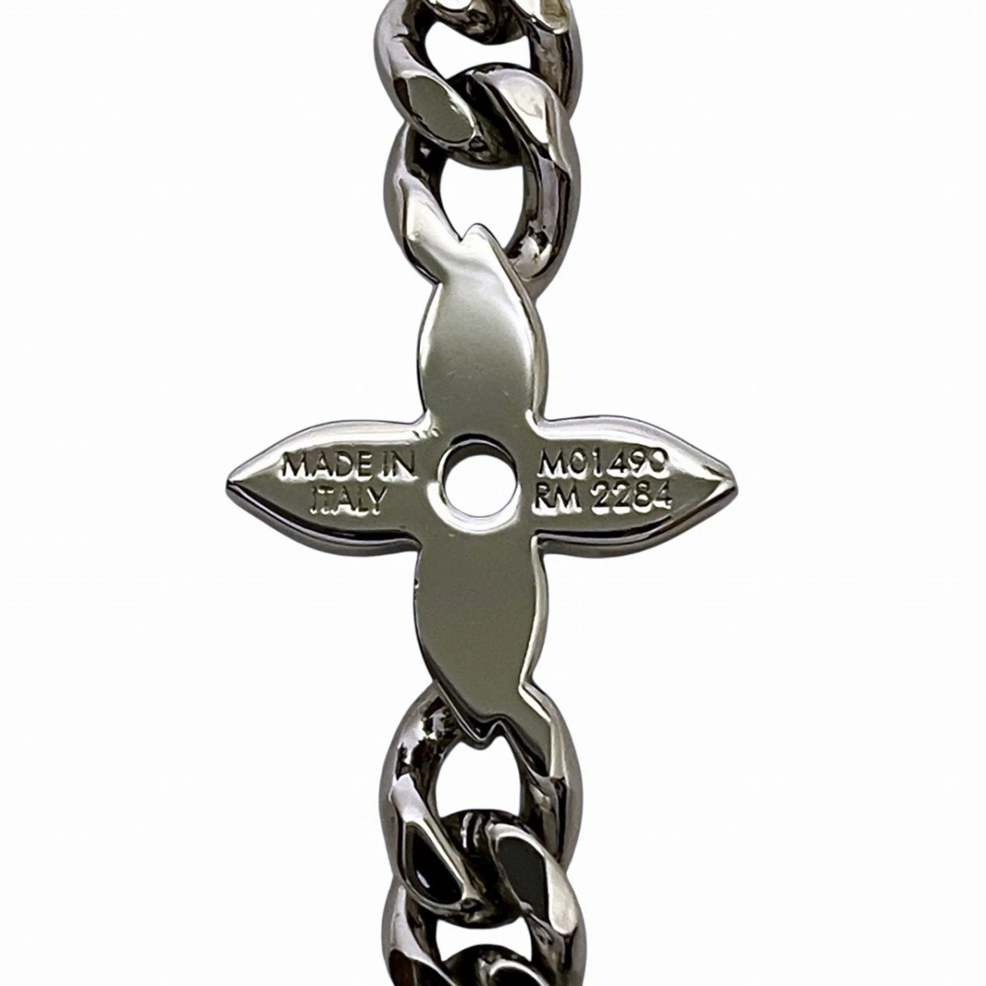 Pendant Necklace Monogram Metal - Image 5