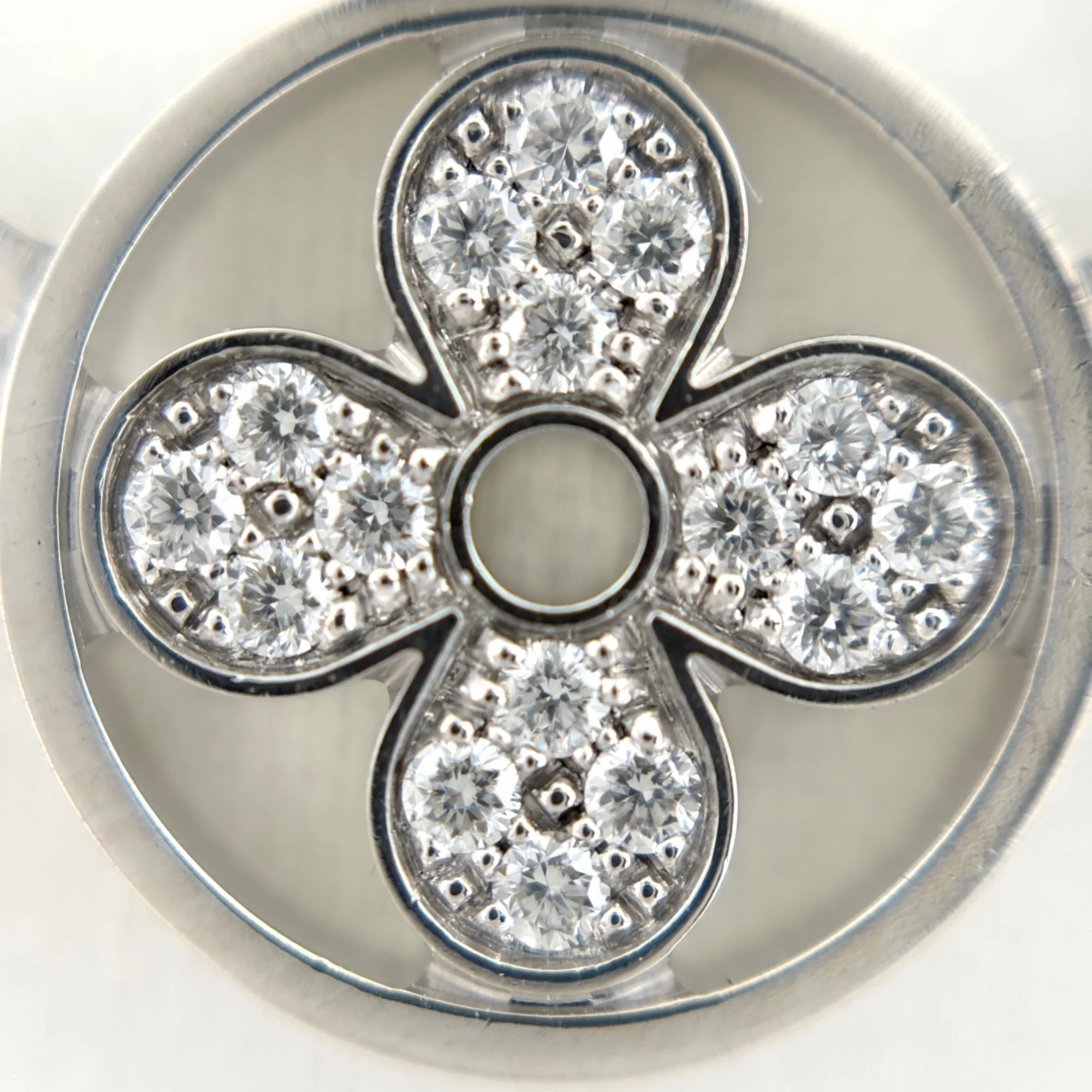 Pendant Necklace Sterling Silver with Diamond - Image 2