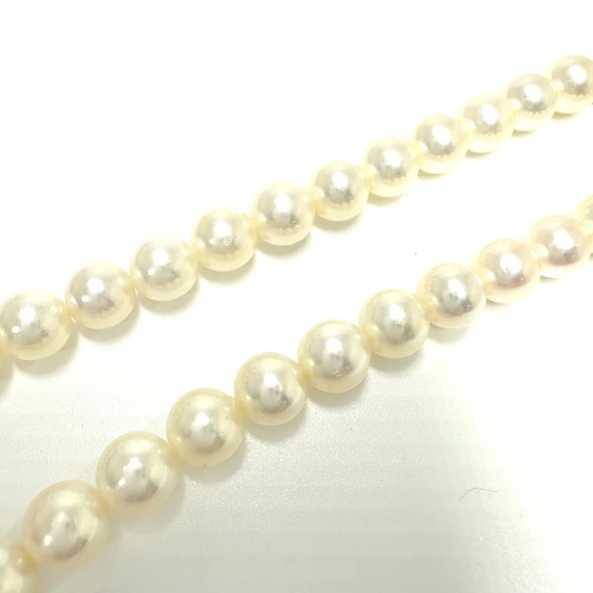 Pendant Necklace With White Pearl 7.0mm 40cm - Image 6