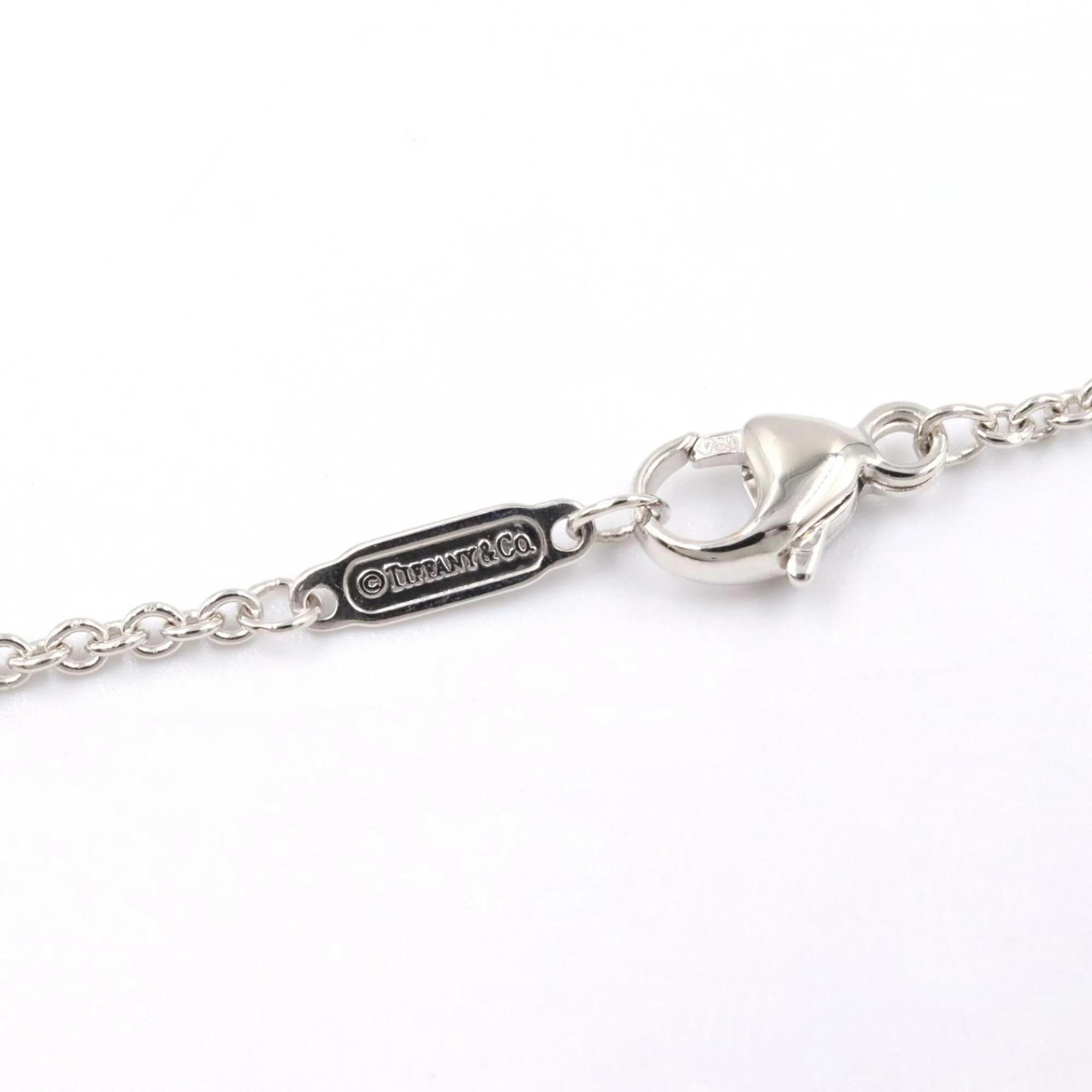 1837 Bar Pendant Necklace 18K White Gold - Image 4