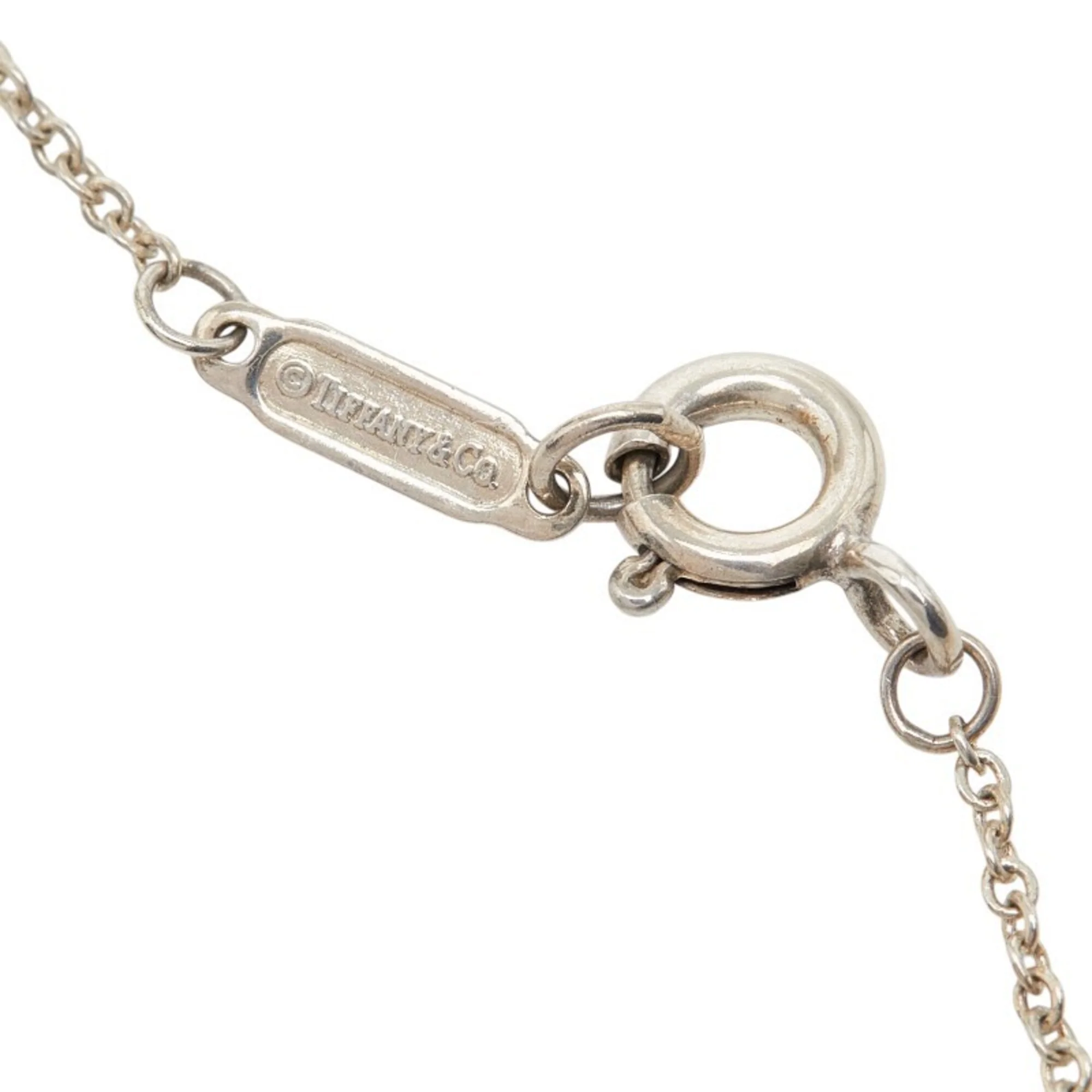 1837 Interlocking Circle Pendant Necklace Sterling Silver - Image 8