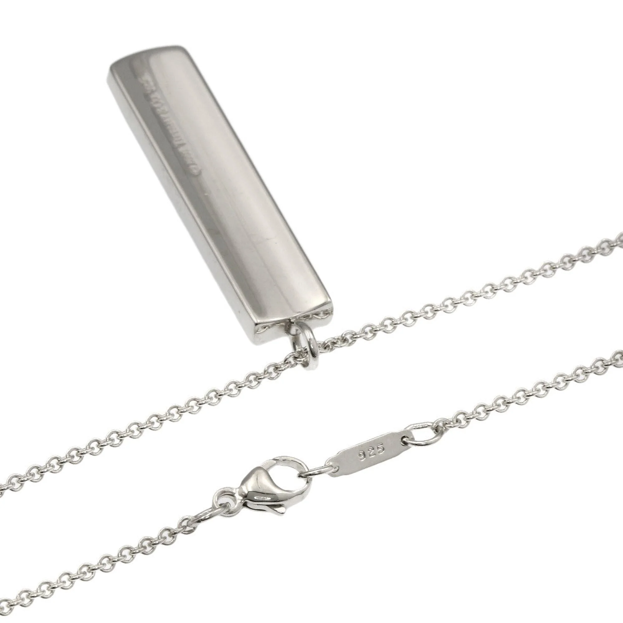 1837 Pendant Necklace Silver - Image 2