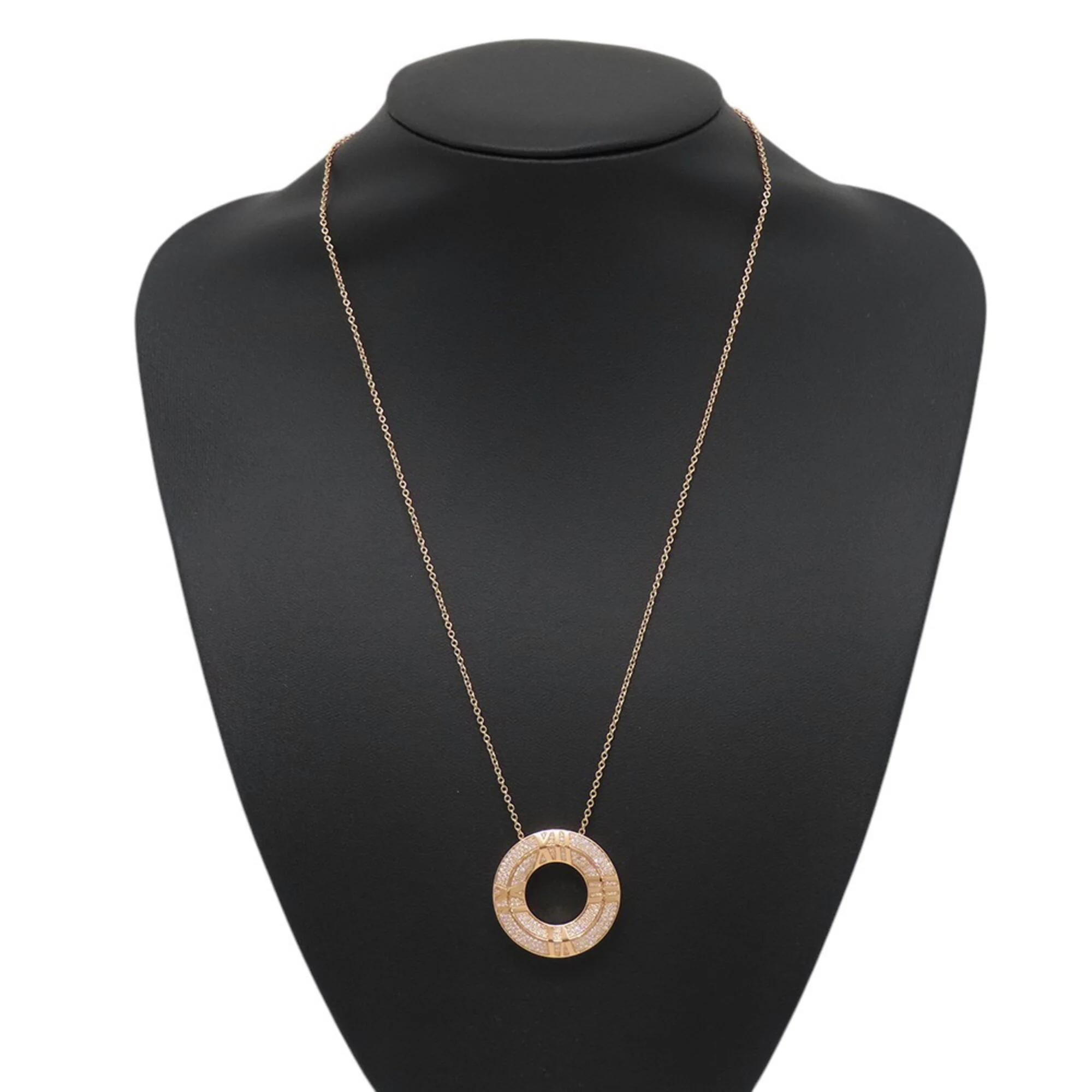 Atlas Pendant Necklace 18K Rose Gold - Image 4