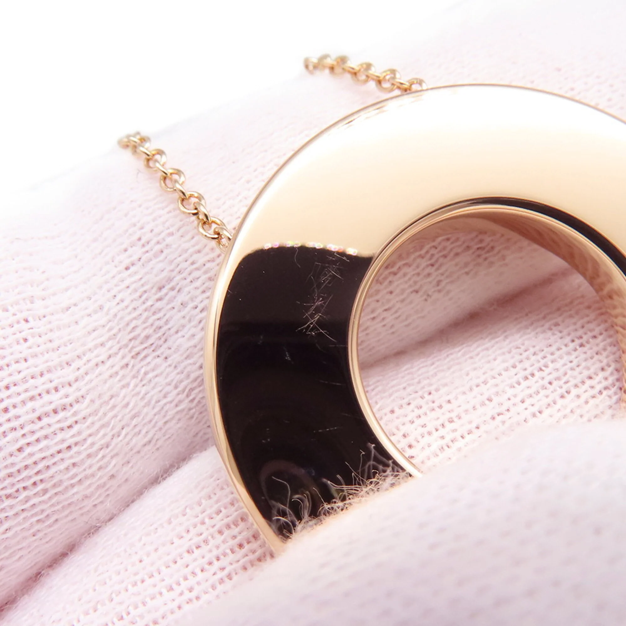 Atlas Pendant Necklace 18K Rose Gold - Image 7