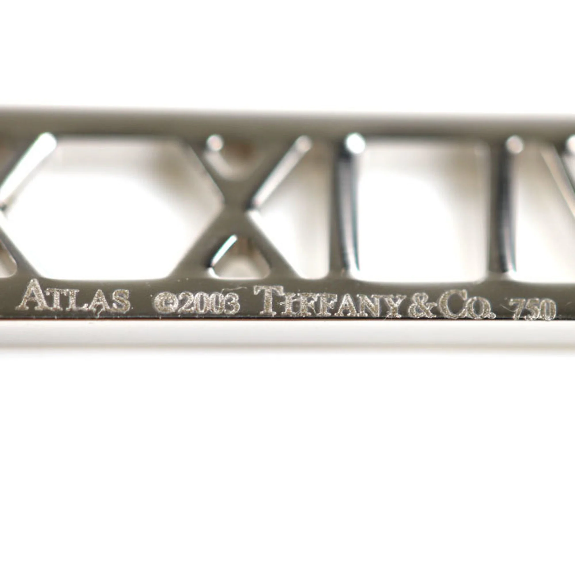 Atlas Pendant Necklace 18K White Gold - Image 6