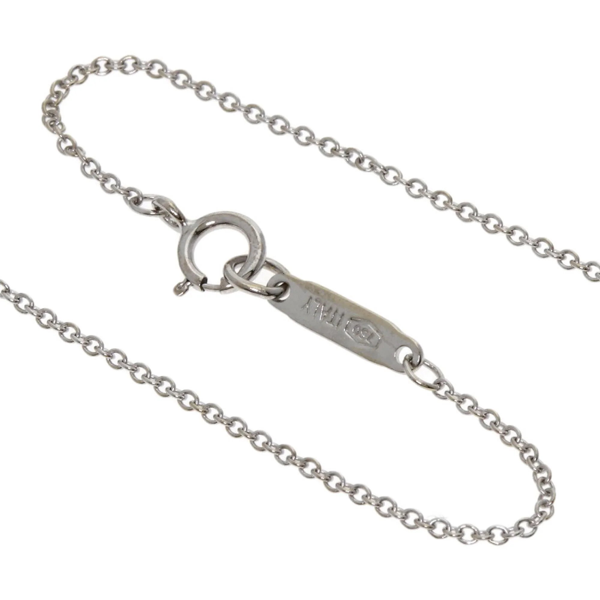 Atlas Pendant Necklace 18K White Gold - Image 3
