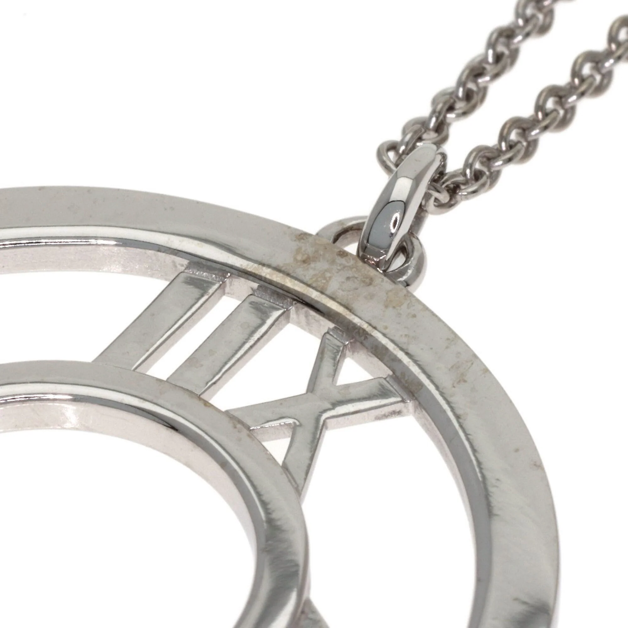 Atlas Pendant Necklace 18K White Gold - Image 6
