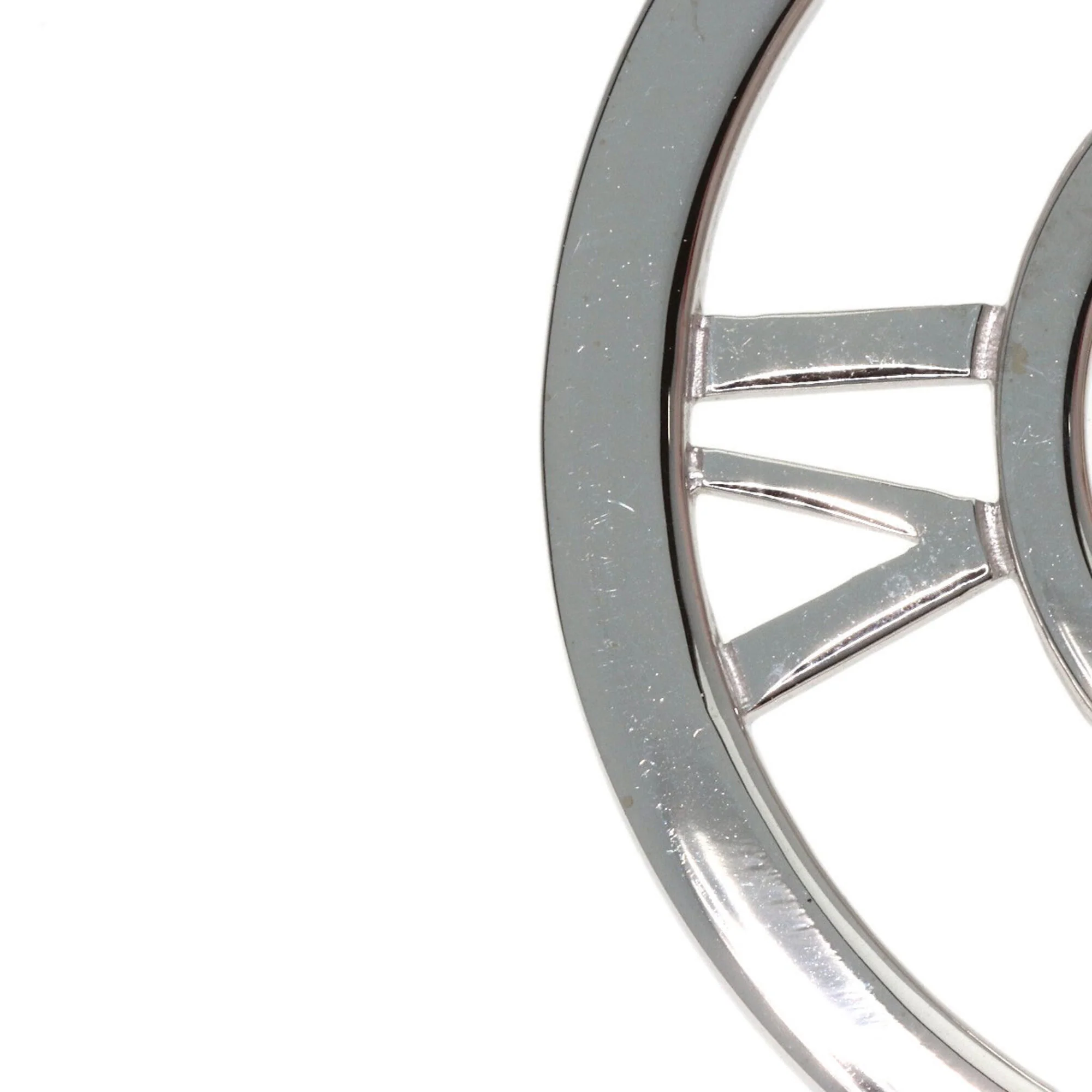 Atlas Pendant Necklace 18K White Gold - Image 8