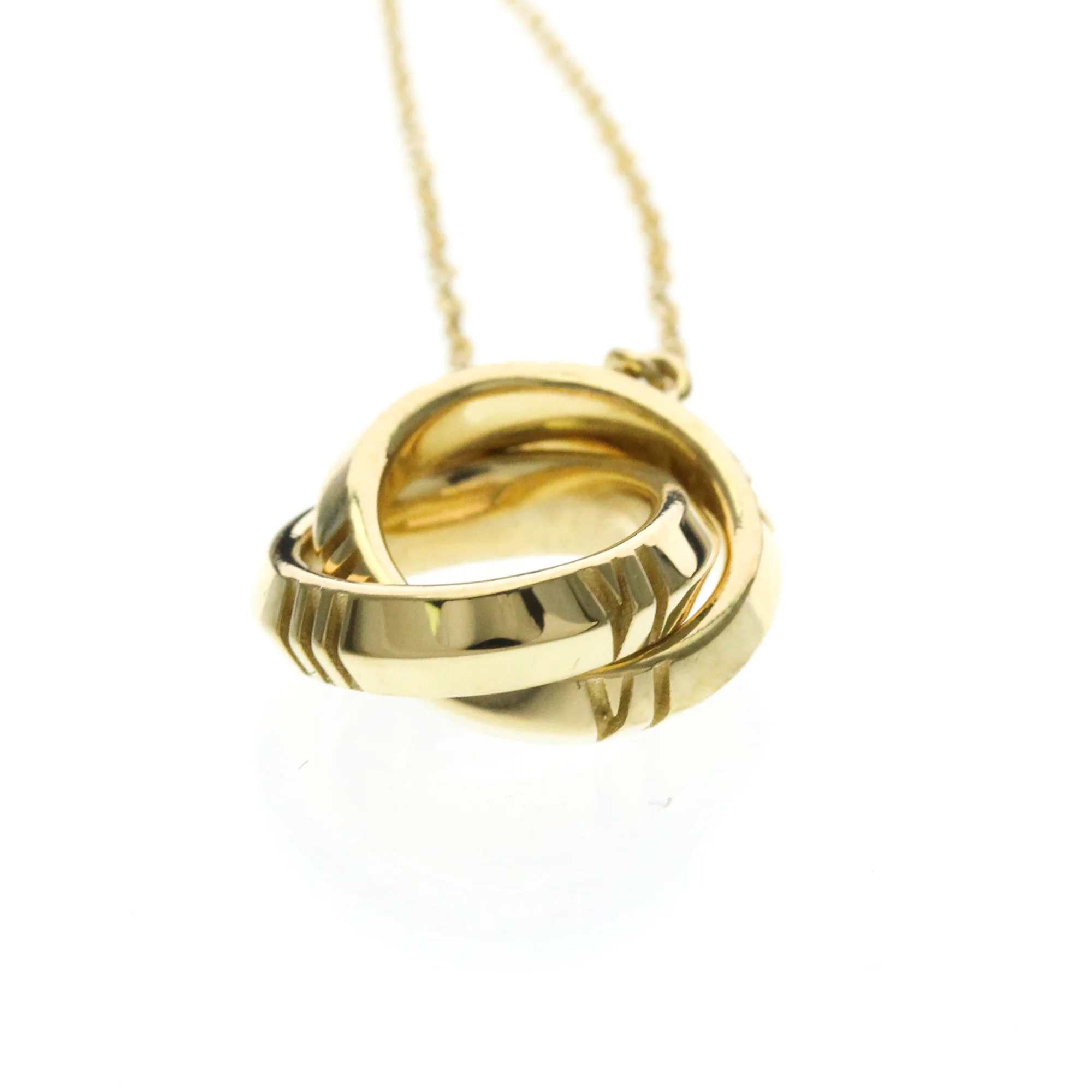 Atlas Pendant Necklace 18K Yellow Gold - Image 3