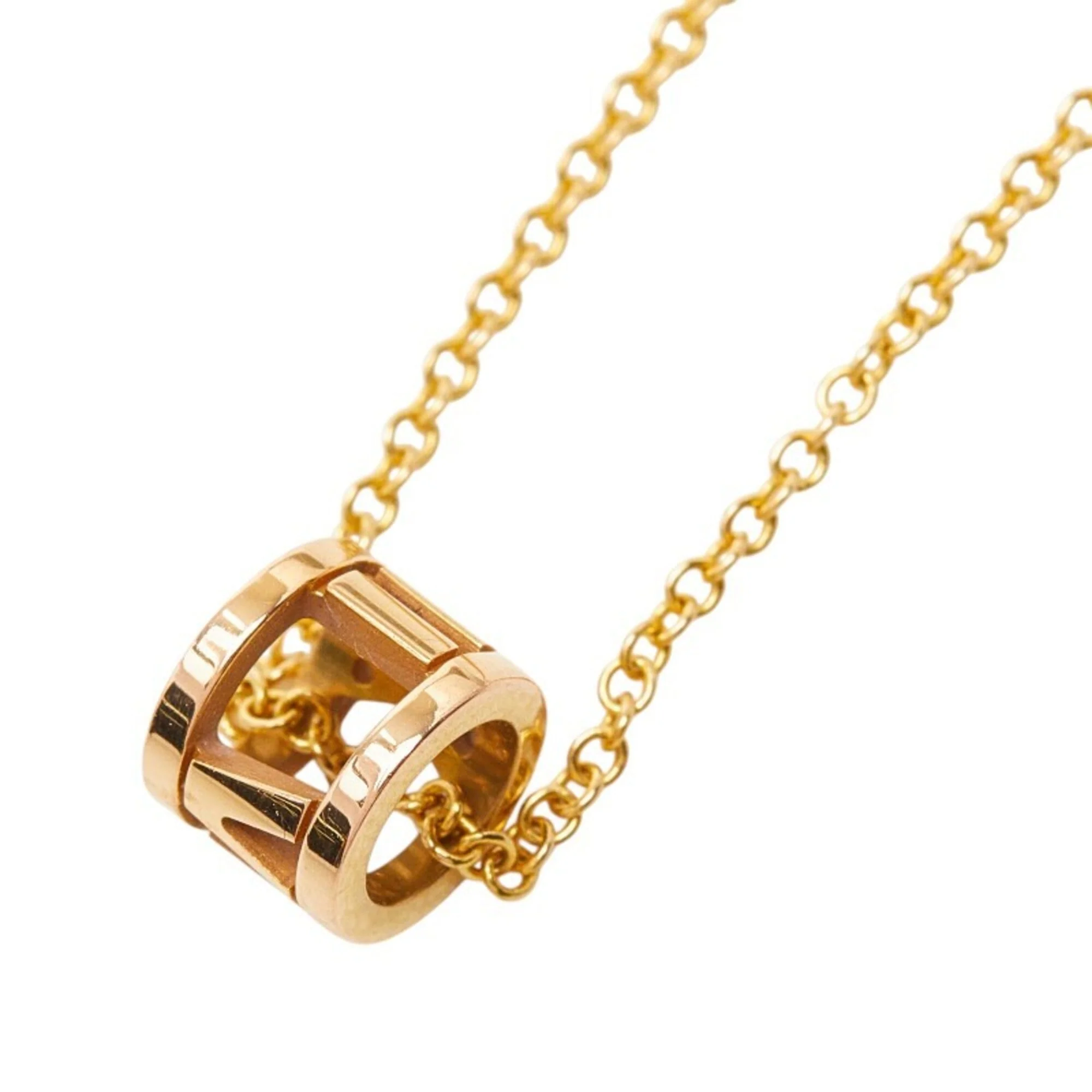 Atlas Pendant Necklace 18K Yellow Gold