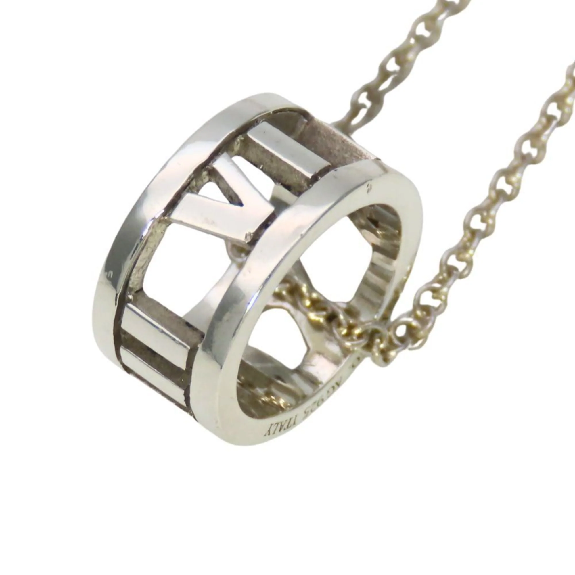 Atlas Pendant Necklace Sterling Silver - Image 4
