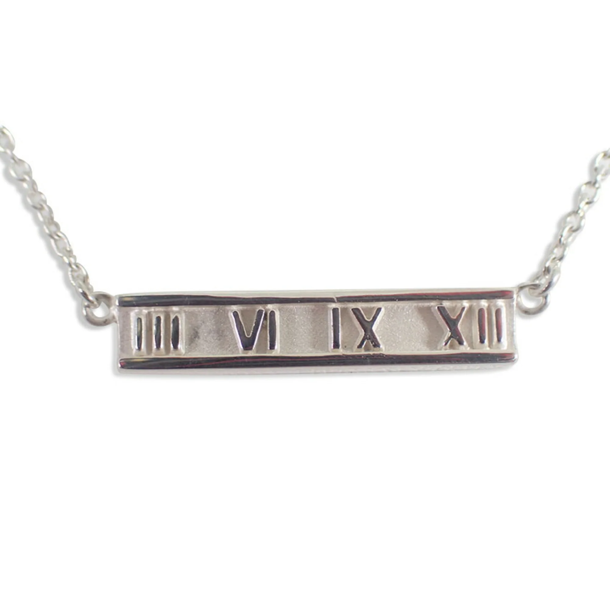 Atlas Pendant Necklace Sterling Silver - Image 2