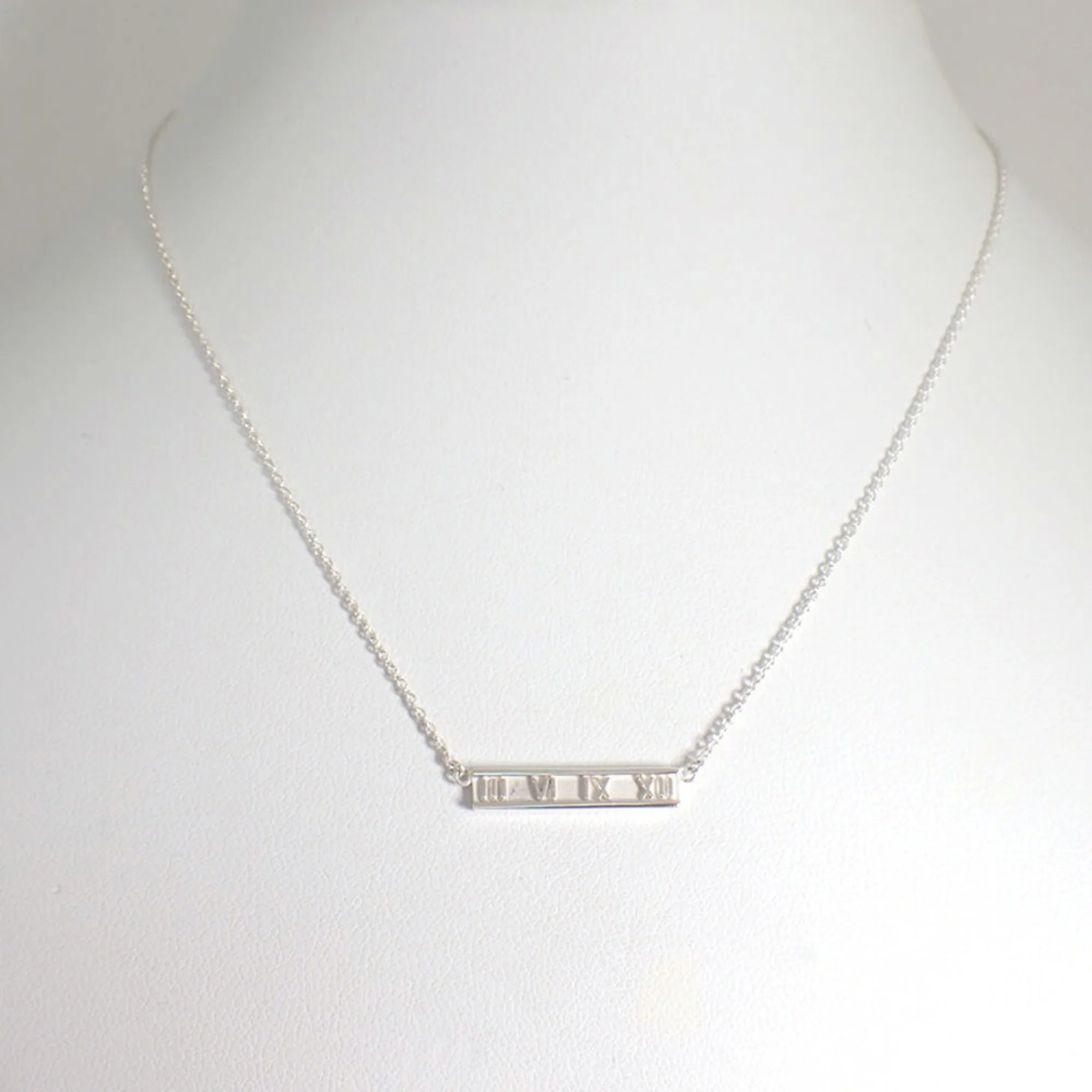 Atlas Pendant Necklace Sterling Silver - Image 3