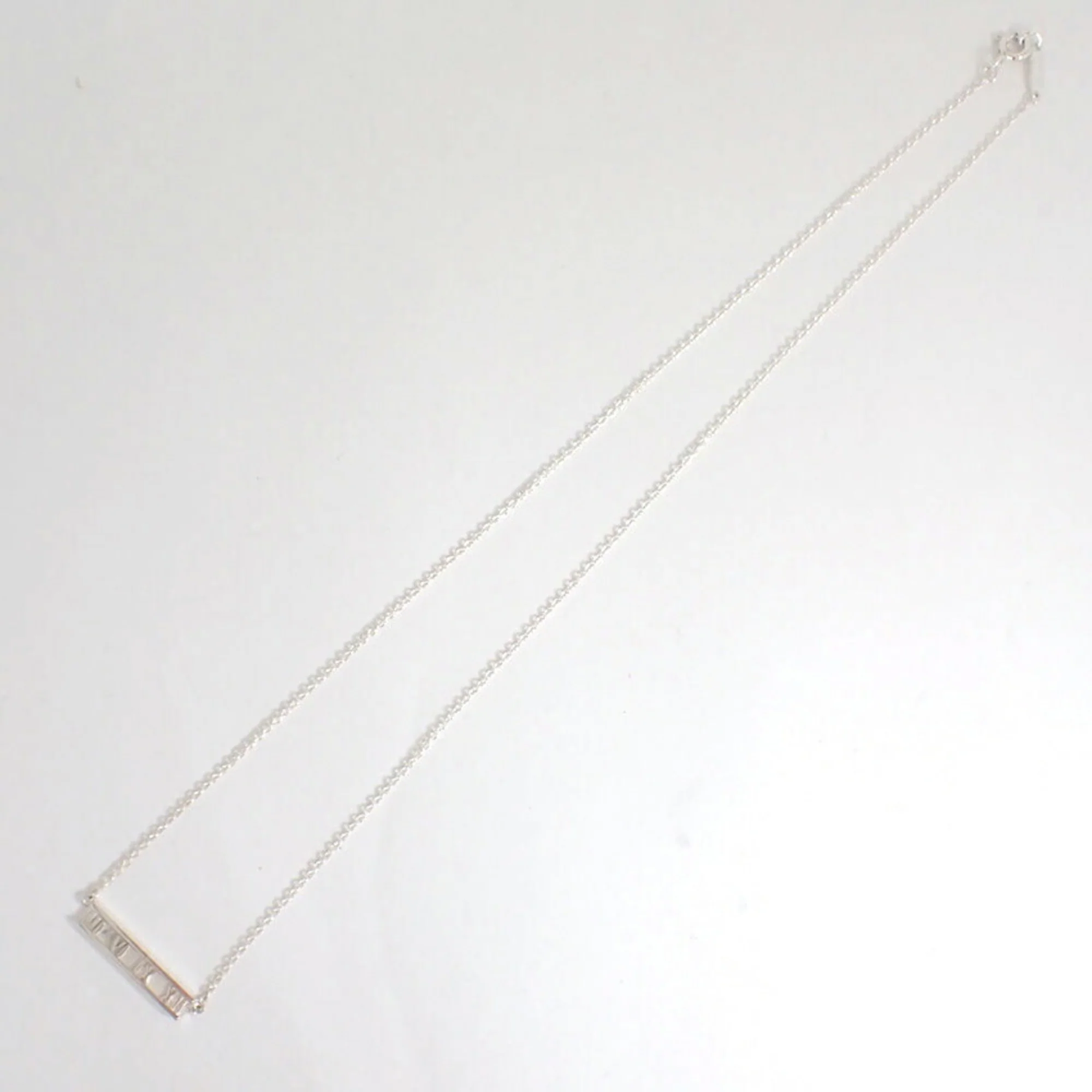 Atlas Pendant Necklace Sterling Silver - Image 5
