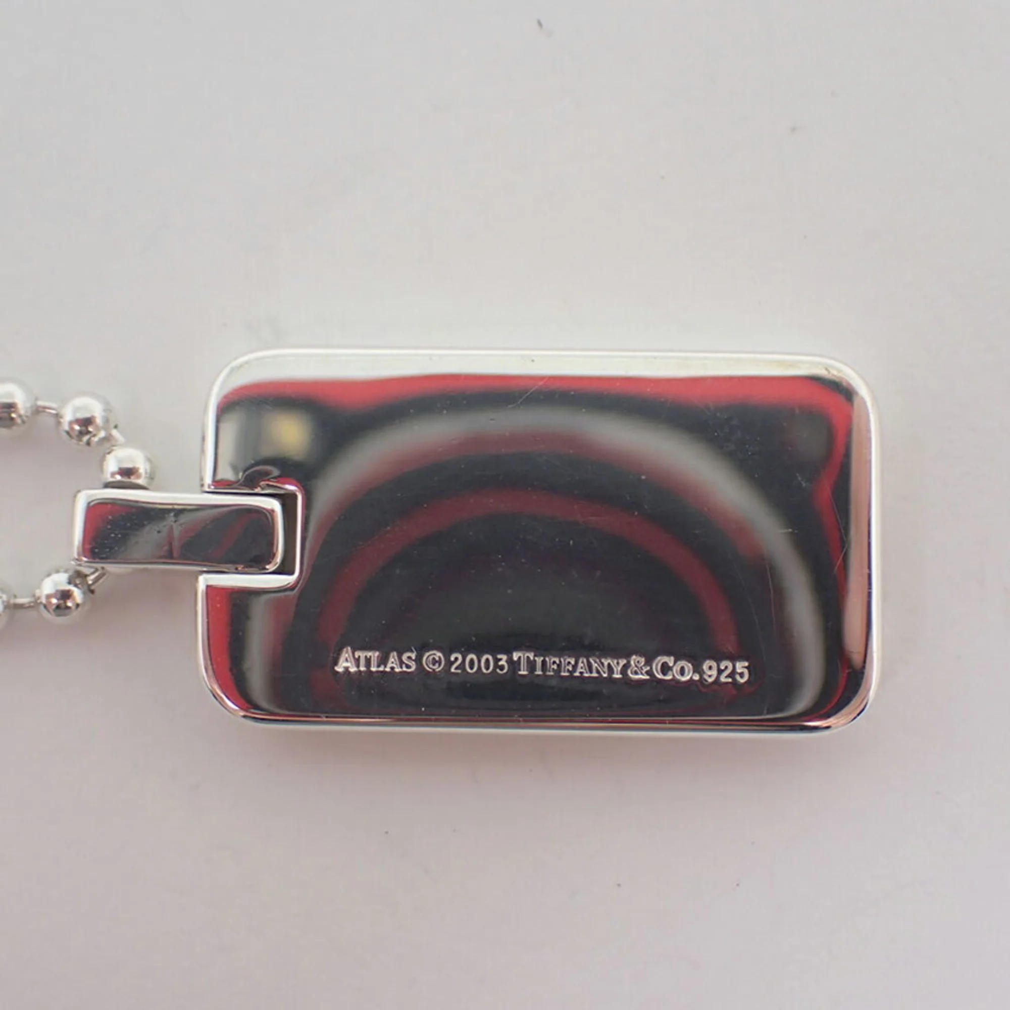 Atlas Pendant Necklace Sterling Silver - Image 6