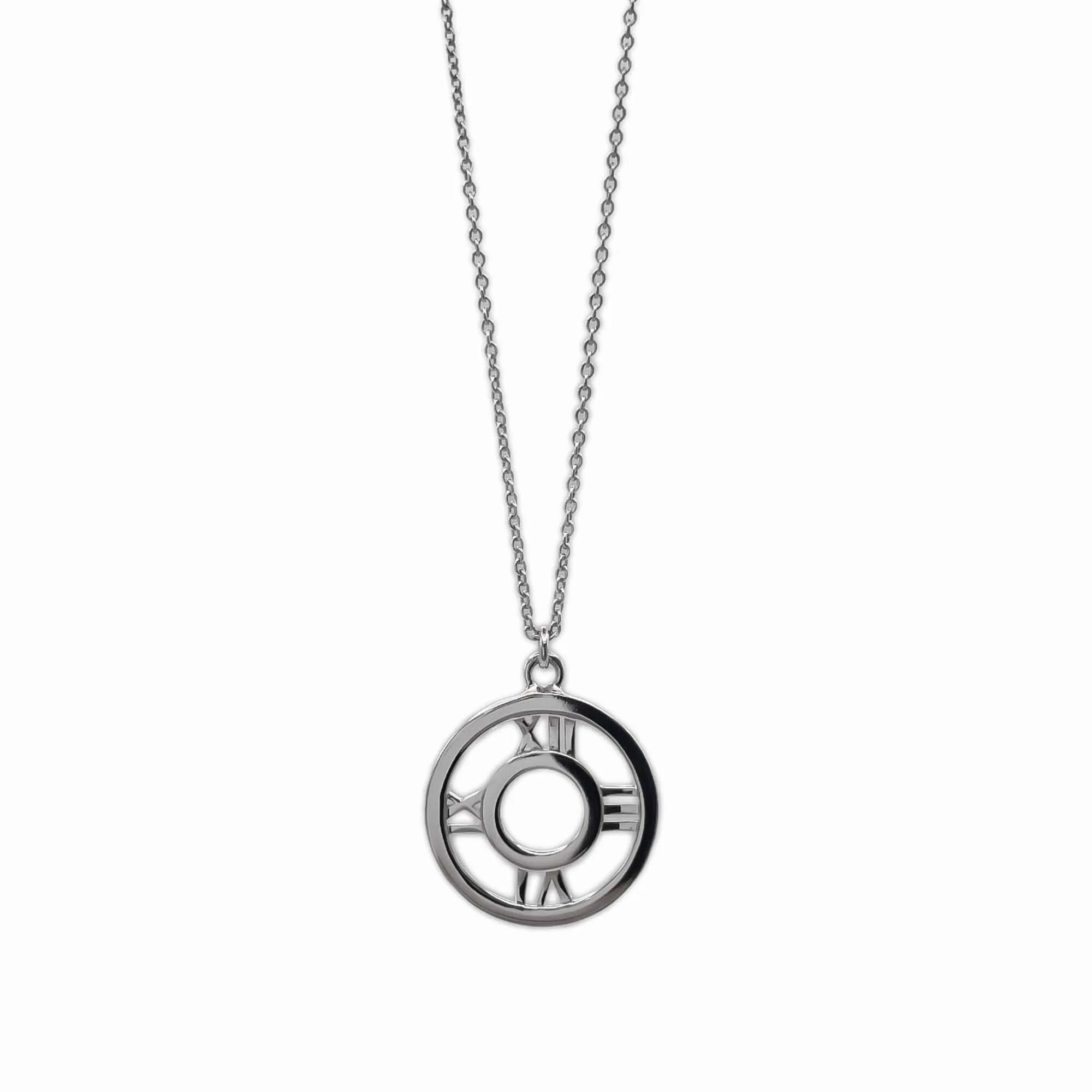 Atlas Pendant Necklace Sterling Silver