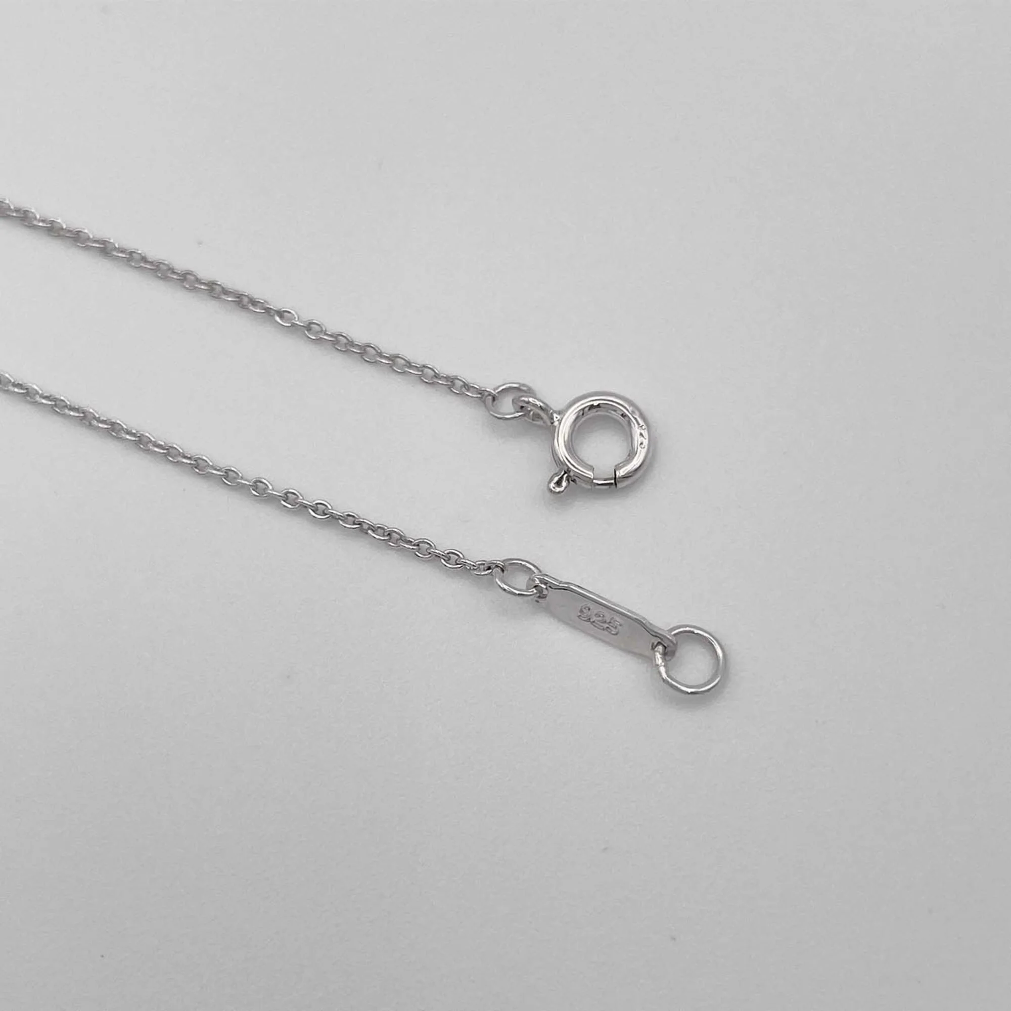 Atlas Pendant Necklace Sterling Silver - Image 5