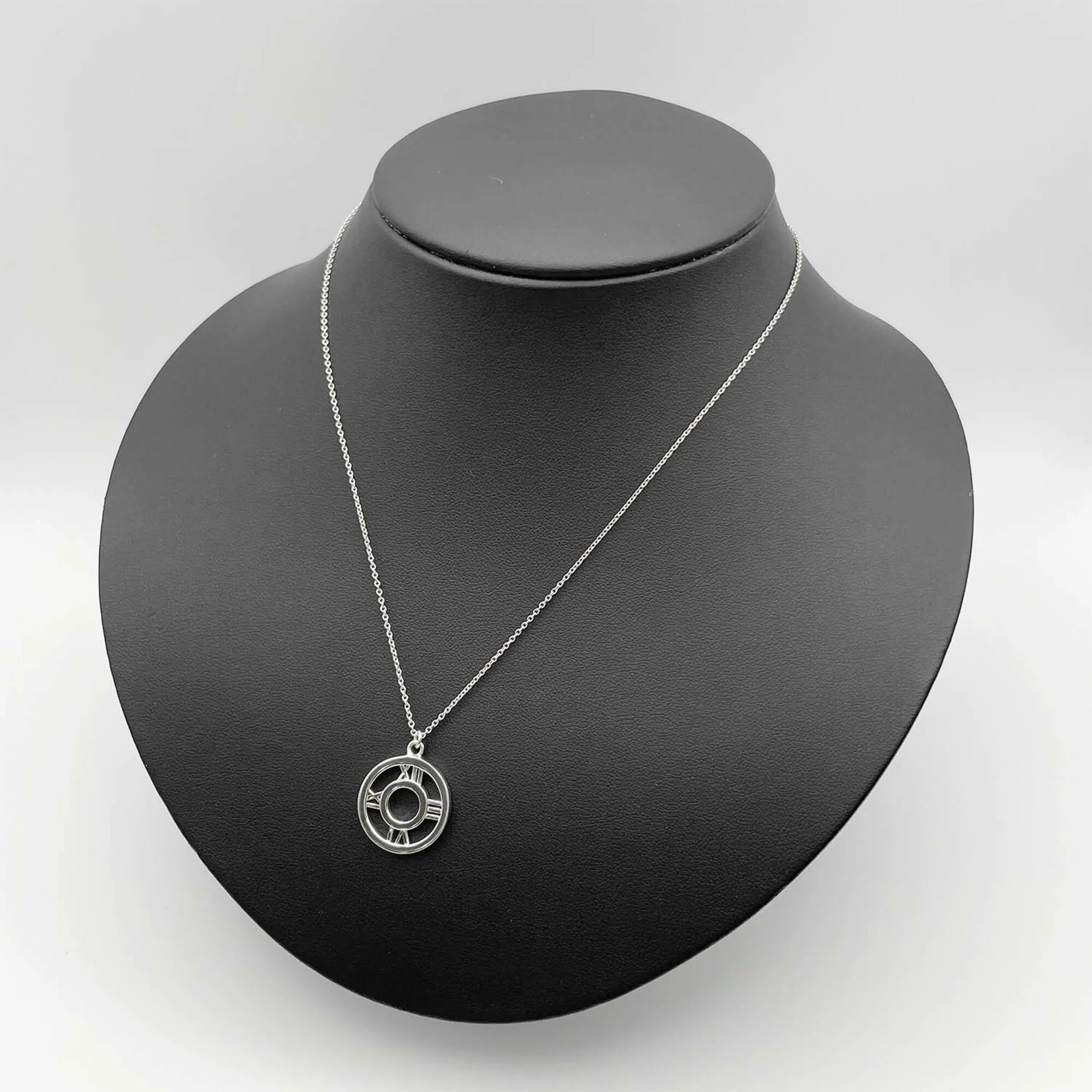 Atlas Pendant Necklace Sterling Silver - Image 7